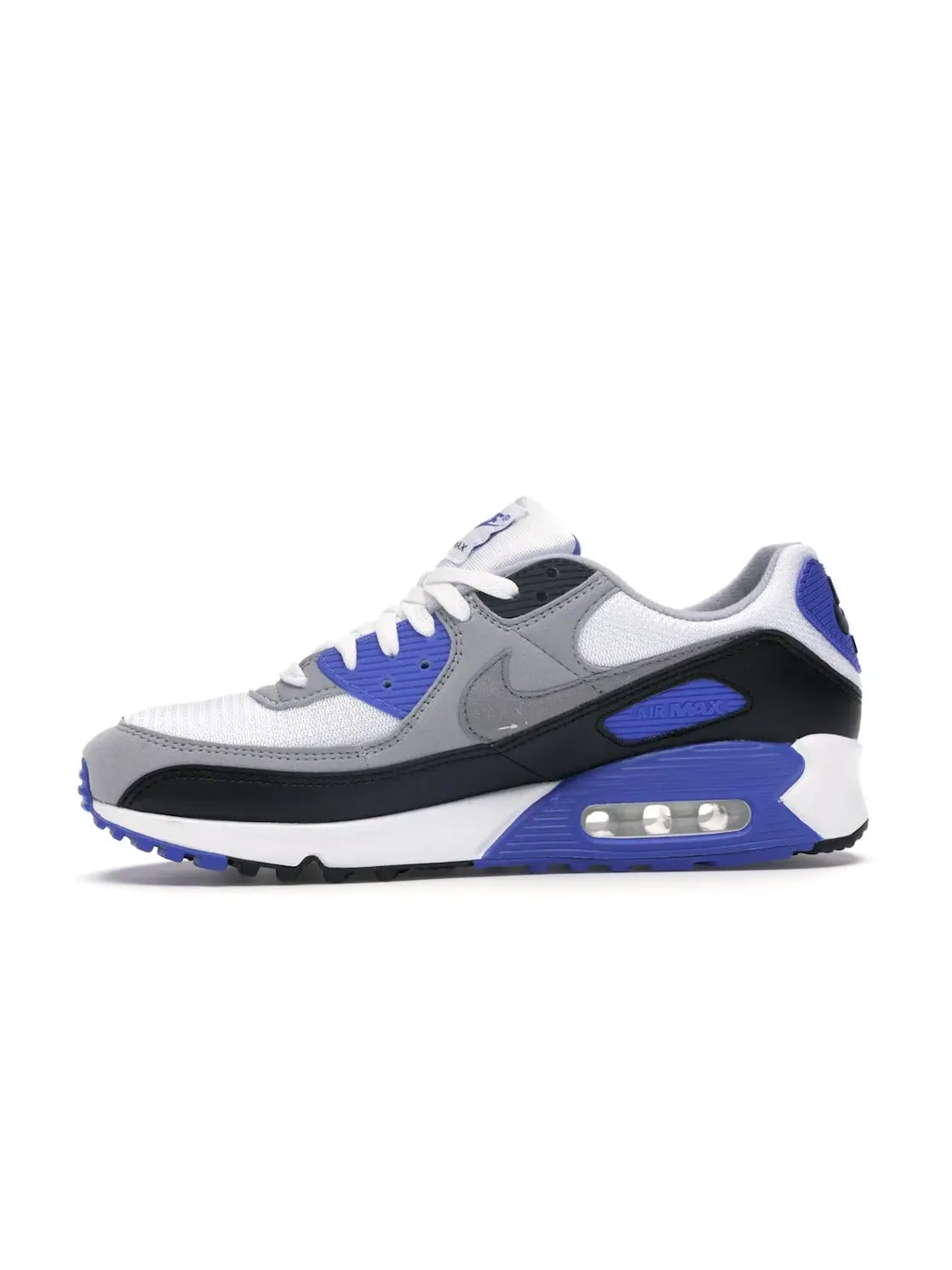 Мужские кроссовки с цветными акцентами Nike Air Max 90 — изображение 3 из 4, белый/-черный-серый