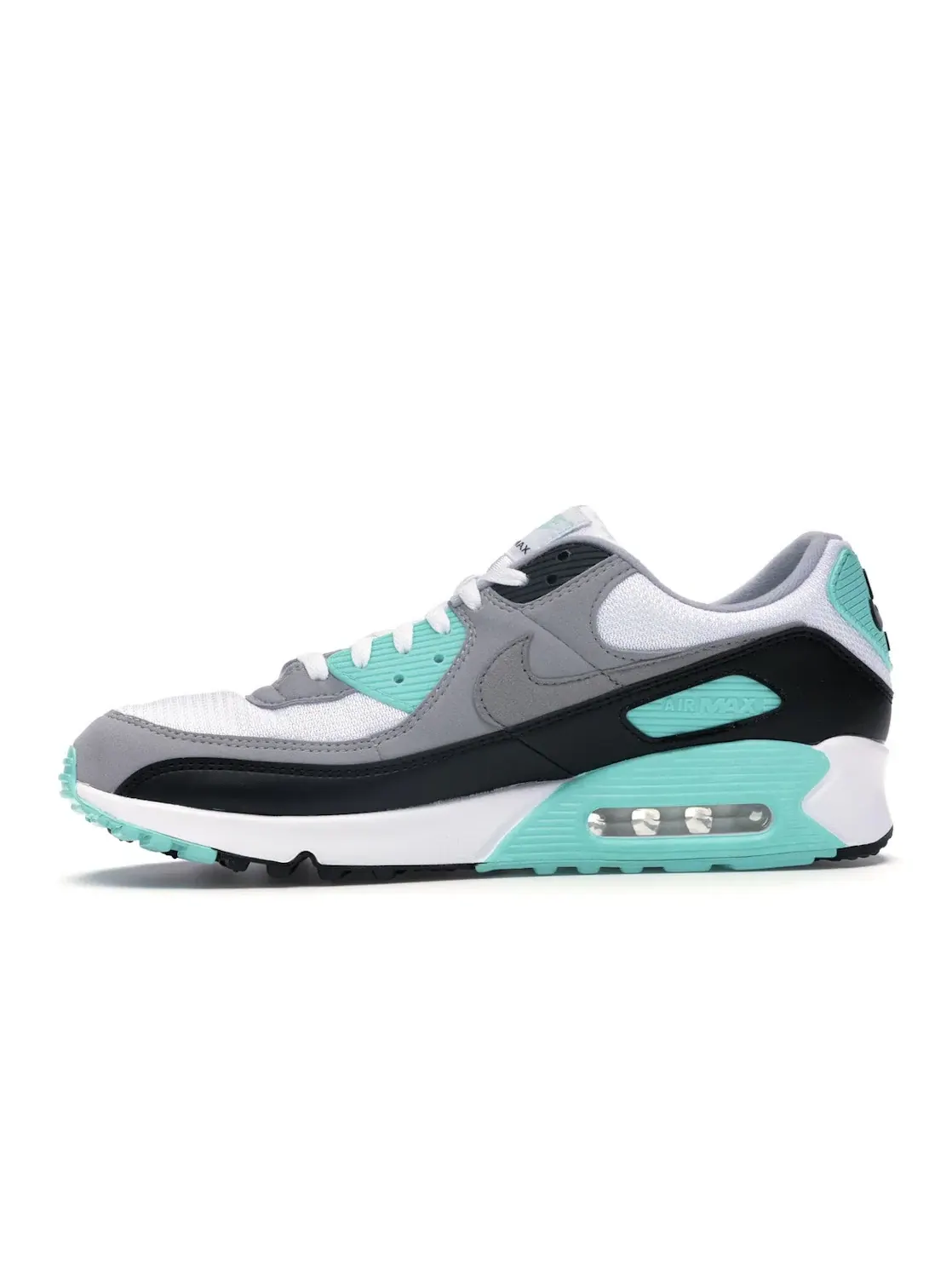 Мужские кроссовки Lifestyle Nike Air Max 90 Recraft — изображение 3 из 4, белый/серый-черный
