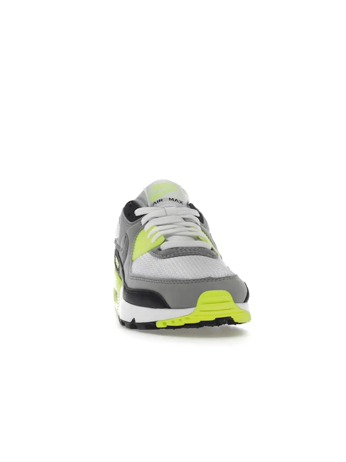Женские кроссовки с контрастными акцентами Nike Air Max 90 Recraft — изображение 2 из 4, белый/серый-черный