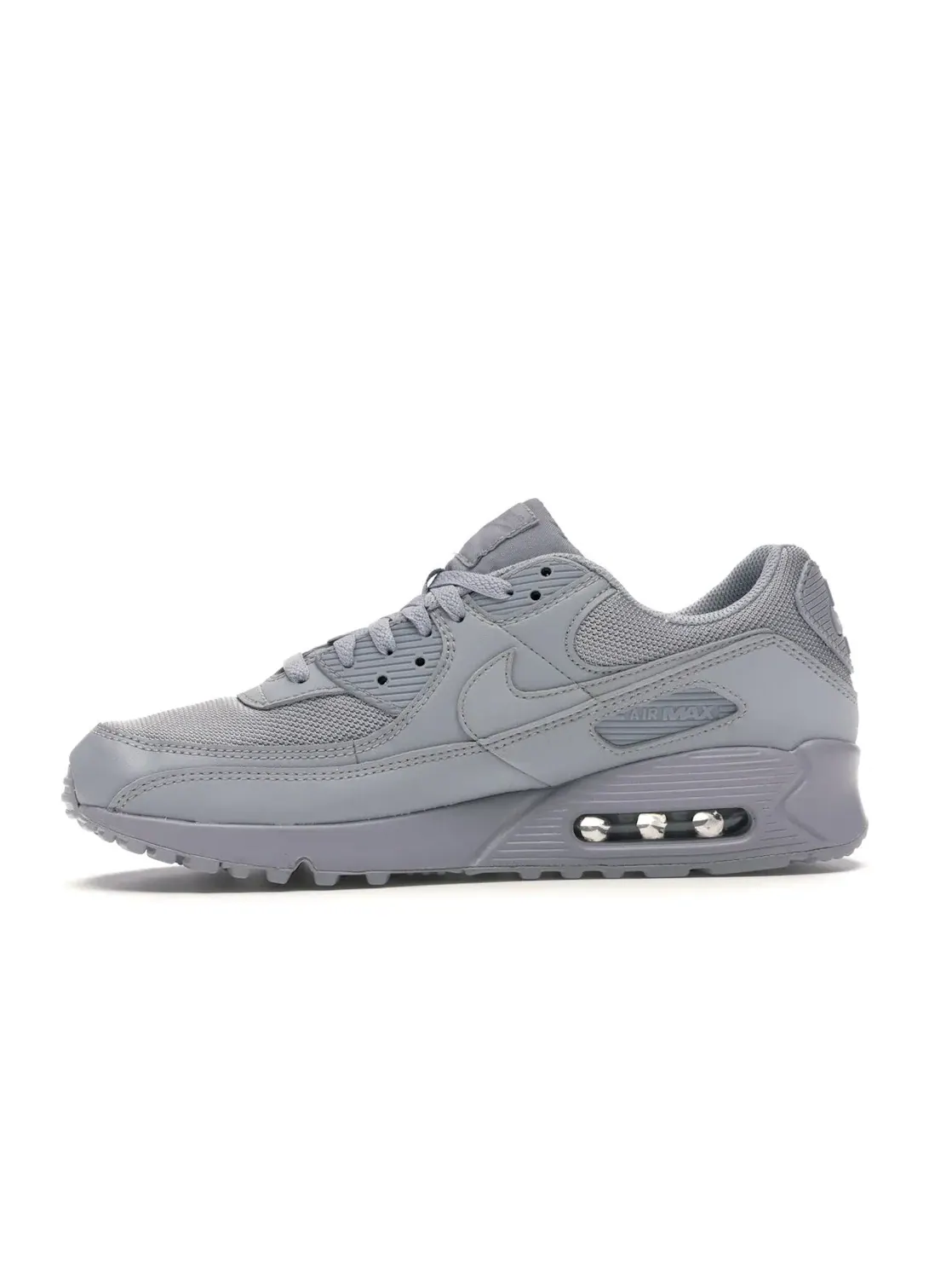 Мужские кроссовки Lifestyle Nike Air Max 90 — изображение 3 из 4, серый/серый-серый