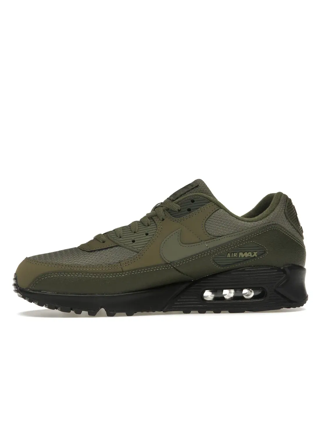 Мужские кроссовки Lifestyle Nike Air Max 90 — изображение 3 из 4, оливковый/черный/хаки