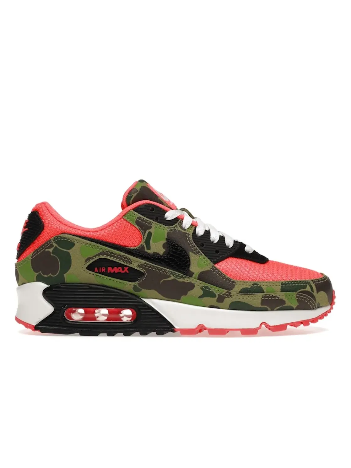 Мужские кроссовки с камуфляжным принтом Nike Air Max 90 Nike — изображение 1 из 4, черный-темный-коричневый