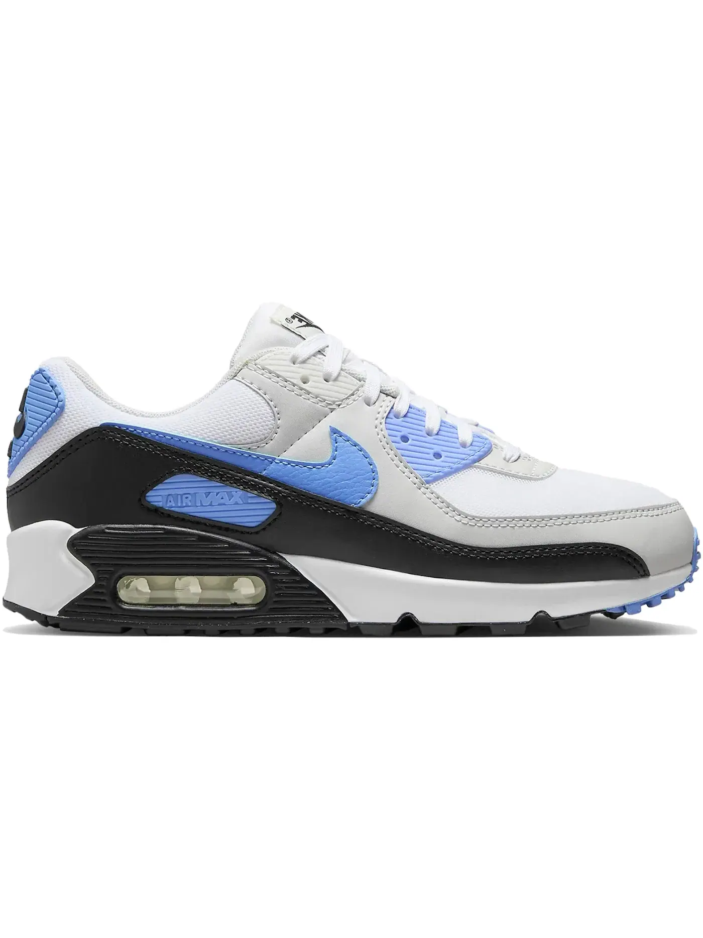Женские кроссовки для повседневной носки Nike Air Max 90 Nike — изображение 1 из 1, белый//черный