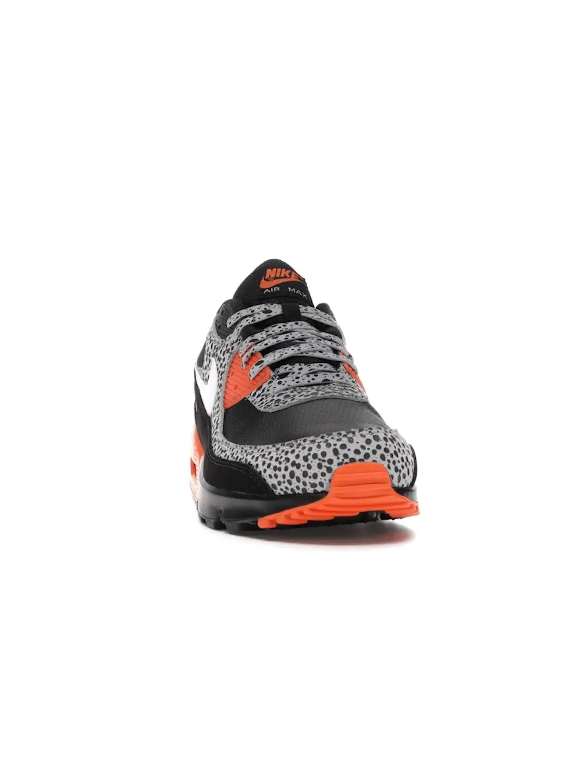 Мужские кроссовки Lifestyle с принтом Safari Nike Air Max 90 — изображение 2 из 4, черный/оранжевый-белый