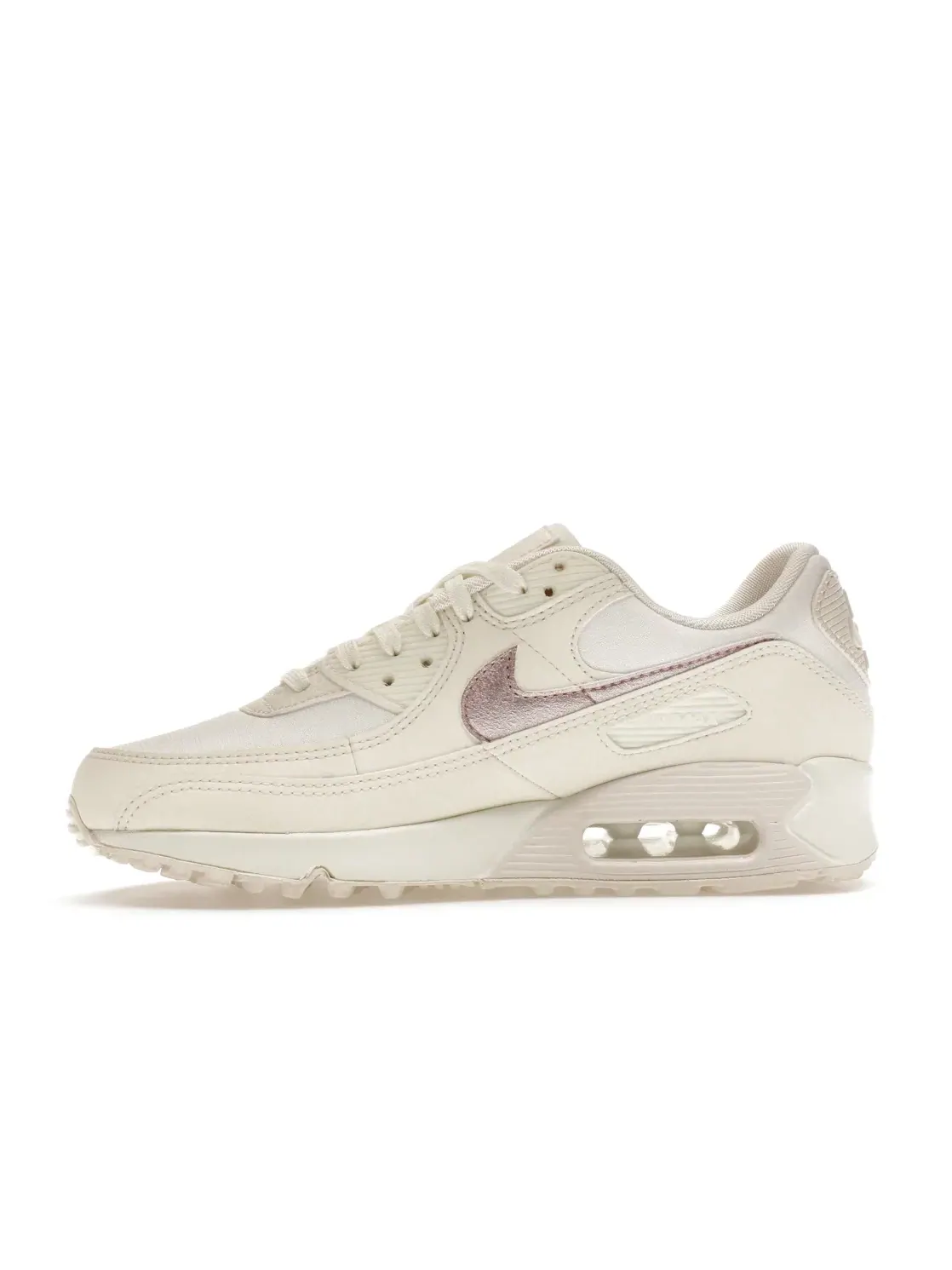 Женские кроссовки с контрастными вставками Nike Air Max 90 — изображение 3 из 4, розовый