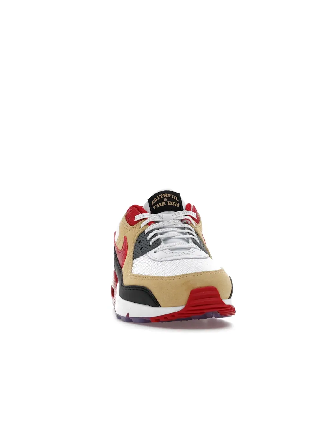 Мужские кроссовки Lifestyle Nike Air Max 90 — изображение 2 из 4, белый/красный/черный