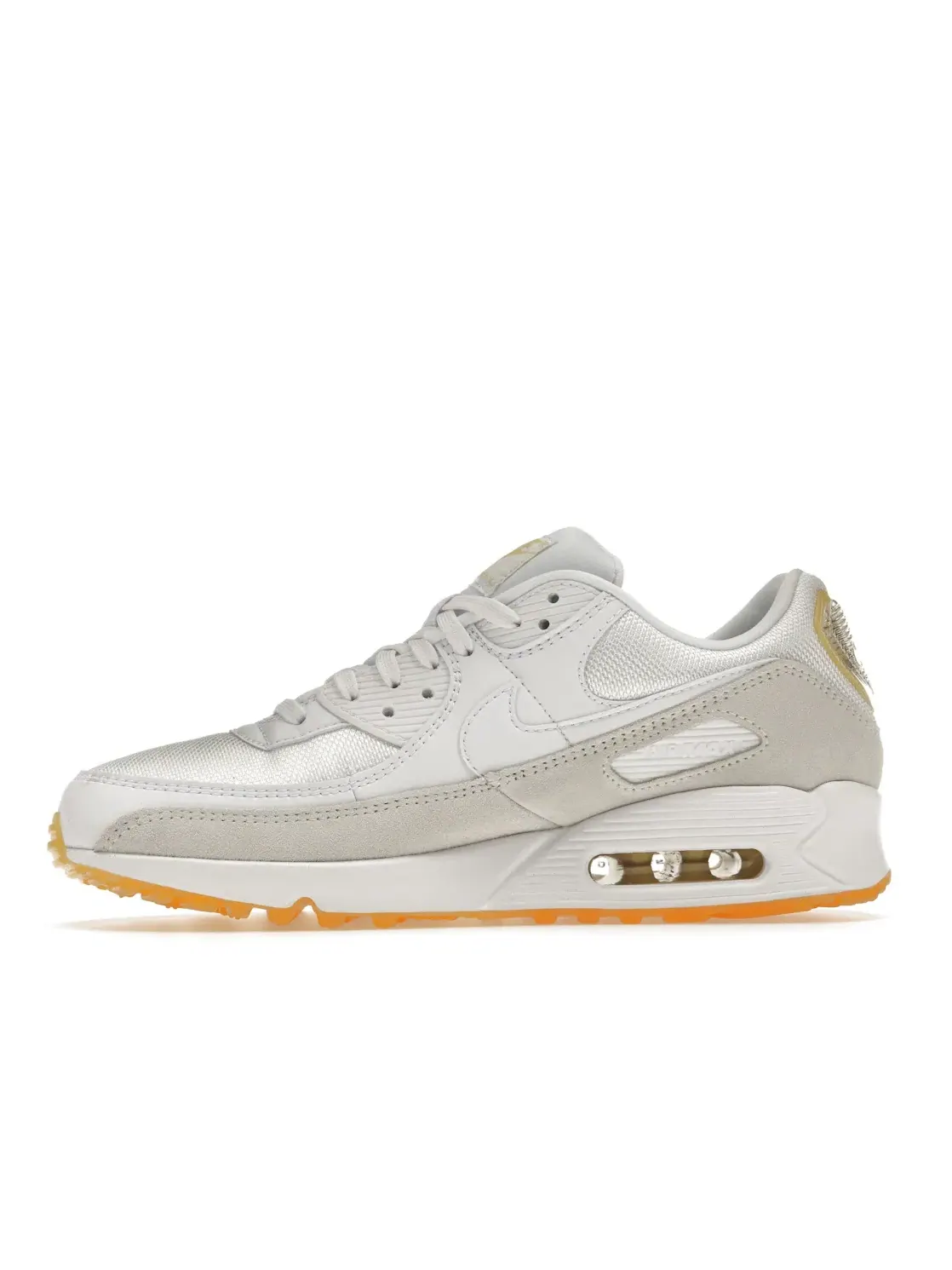 Мужские кроссовки с видимой амортизацией Nike Air Max 90 SE — изображение 3 из 4, белый/белый//белый