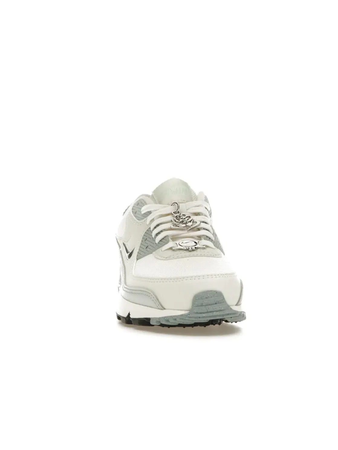 Женские кроссовки Lifestyle Nike Air Max 90 SE — изображение 2 из 4, металлик серебристый