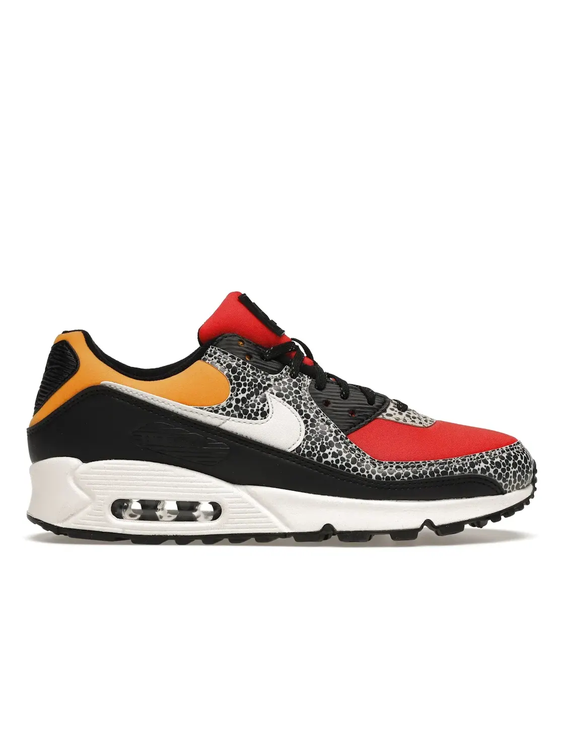 Женские кроссовки с принтом Safari Nike Air Max 90 SE — изображение 1 из 4, черный/красный