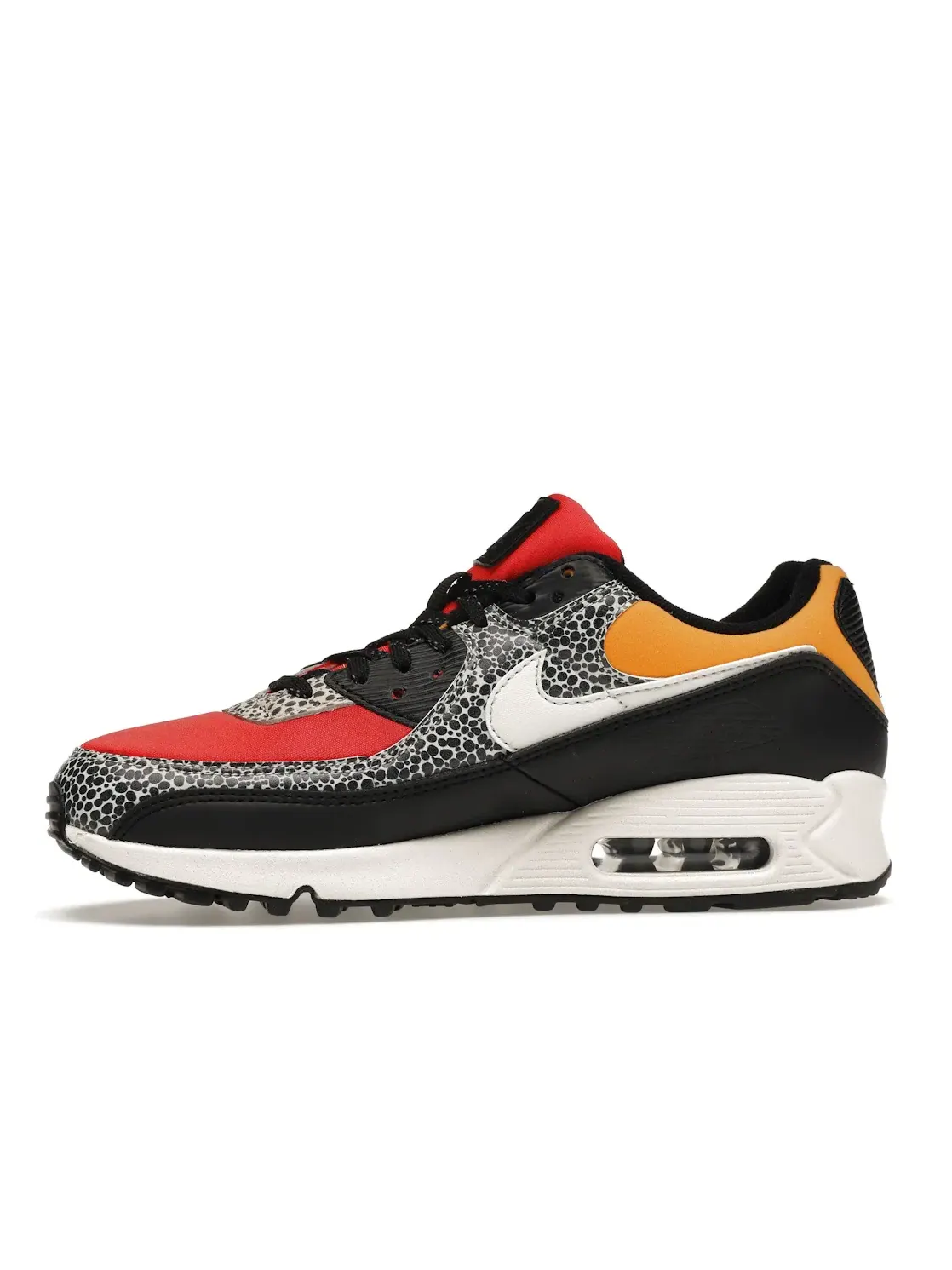 Женские кроссовки с принтом Safari Nike Air Max 90 SE — изображение 3 из 4, черный/красный