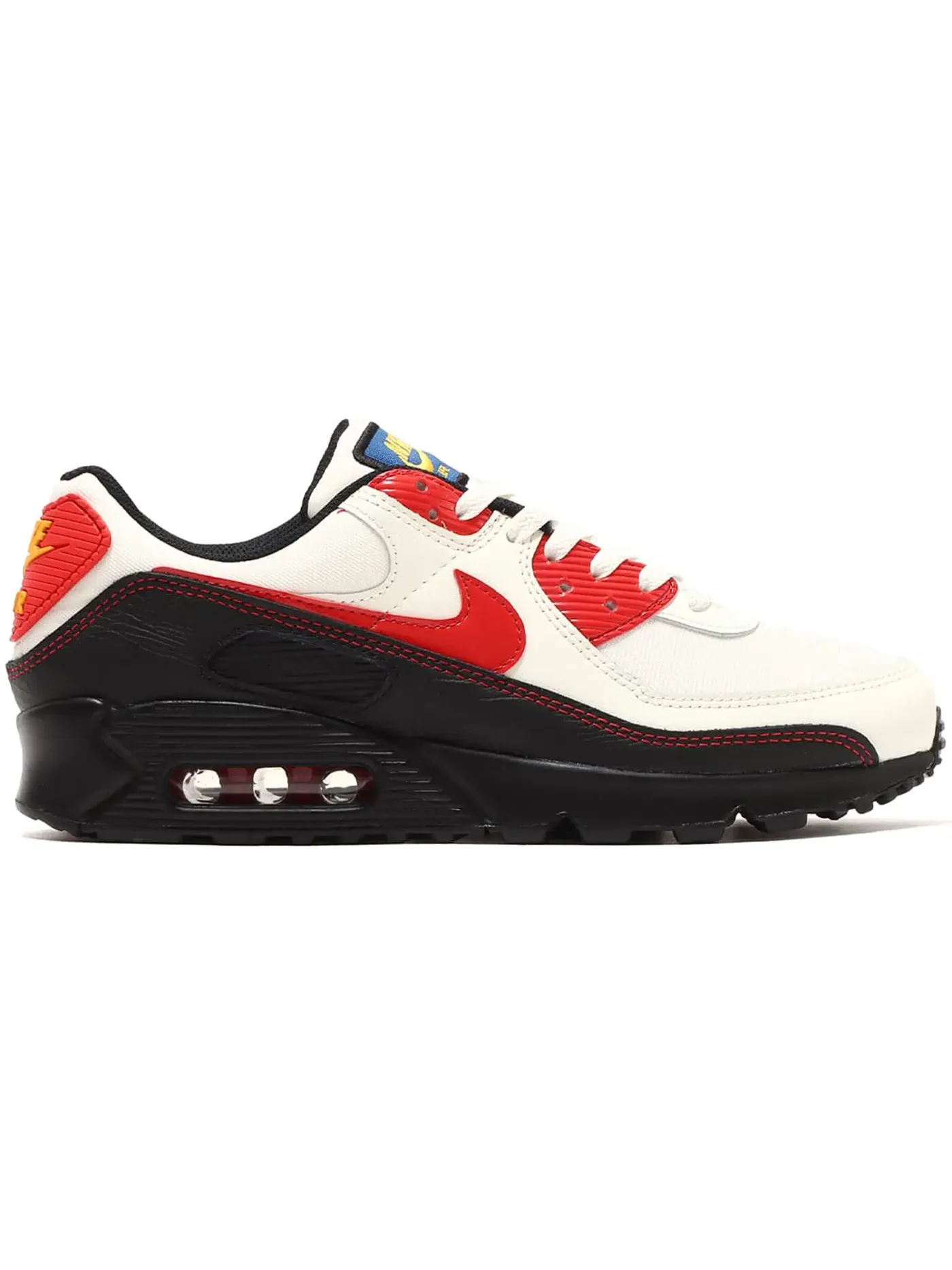 Мужские кроссовки Lifestyle Nike Air Max 90 SE — изображение 1 из 1, красный-черный-красный