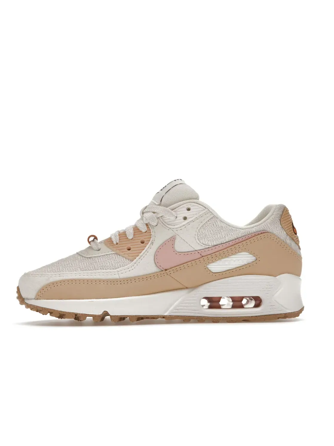 Женские кроссовки Lifestyle с технологией Air Max Nike Air Max 90 SE — изображение 3 из 4, оранжевый белый