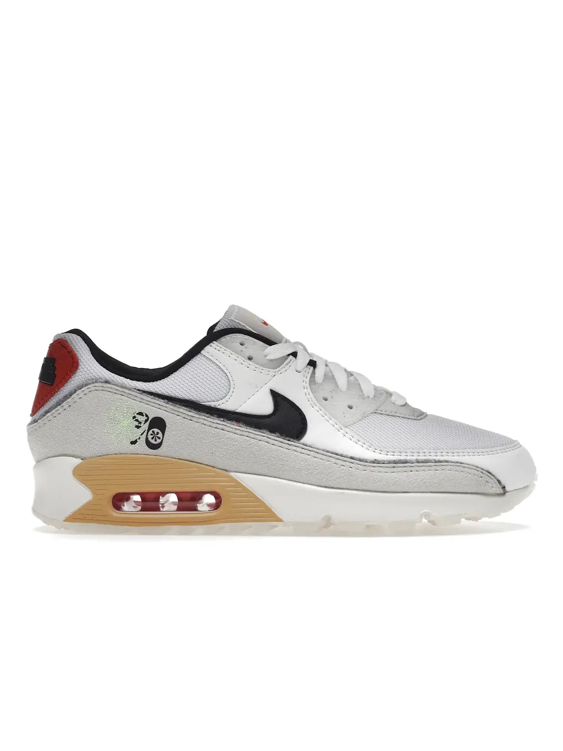 Мужские кроссовки Lifestyle с ретро-дизайном Nike Air Max 90 SE — изображение 1 из 4, белый/светлый--черный