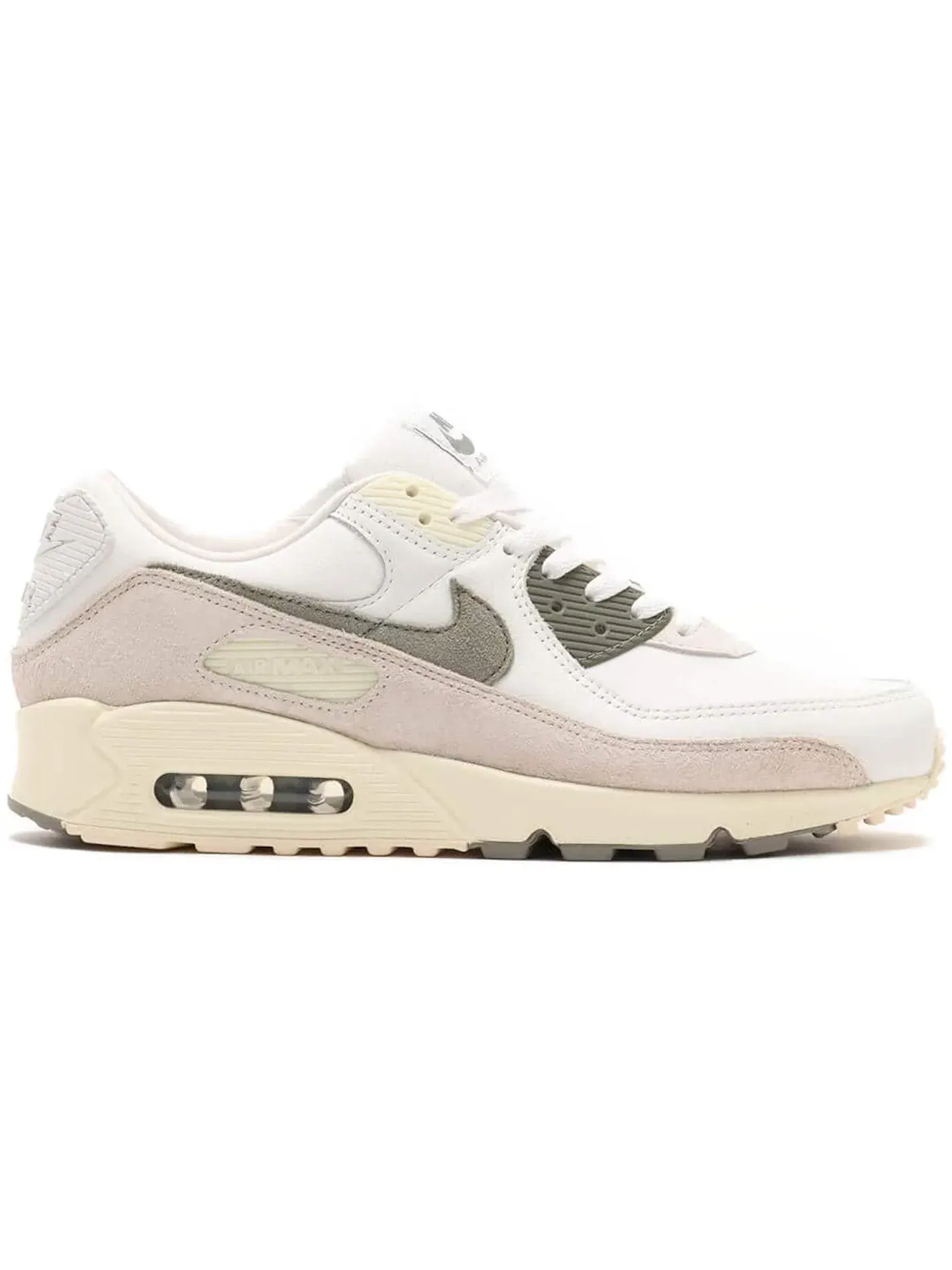 Мужские кроссовки Lifestyle Nike Air Max 90 SE — изображение 1 из 1, белый/белый//темный