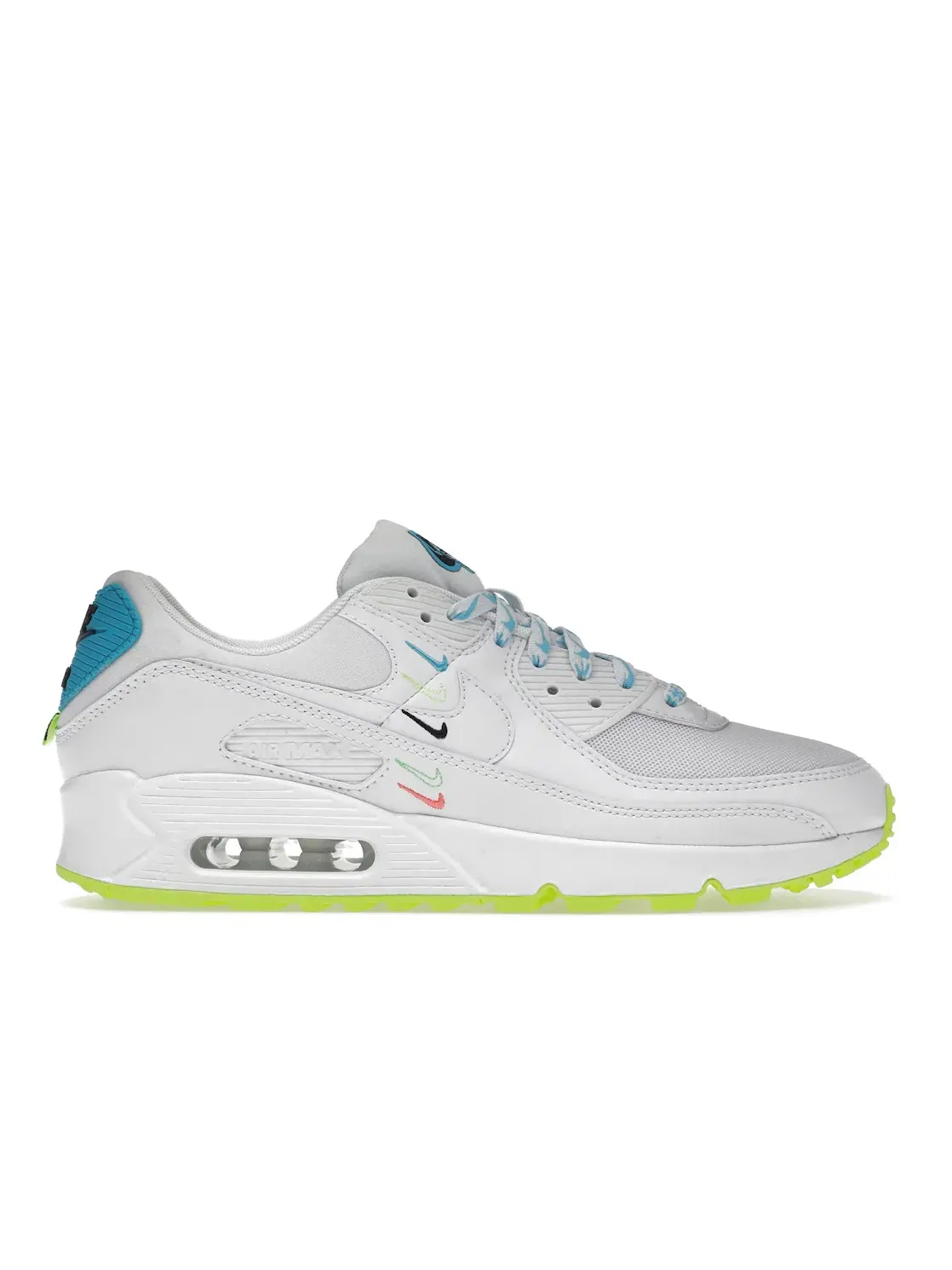 Женские кроссовки Lifestyle Nike Air Max 90 SE — изображение 1 из 4, белый/белый/синий