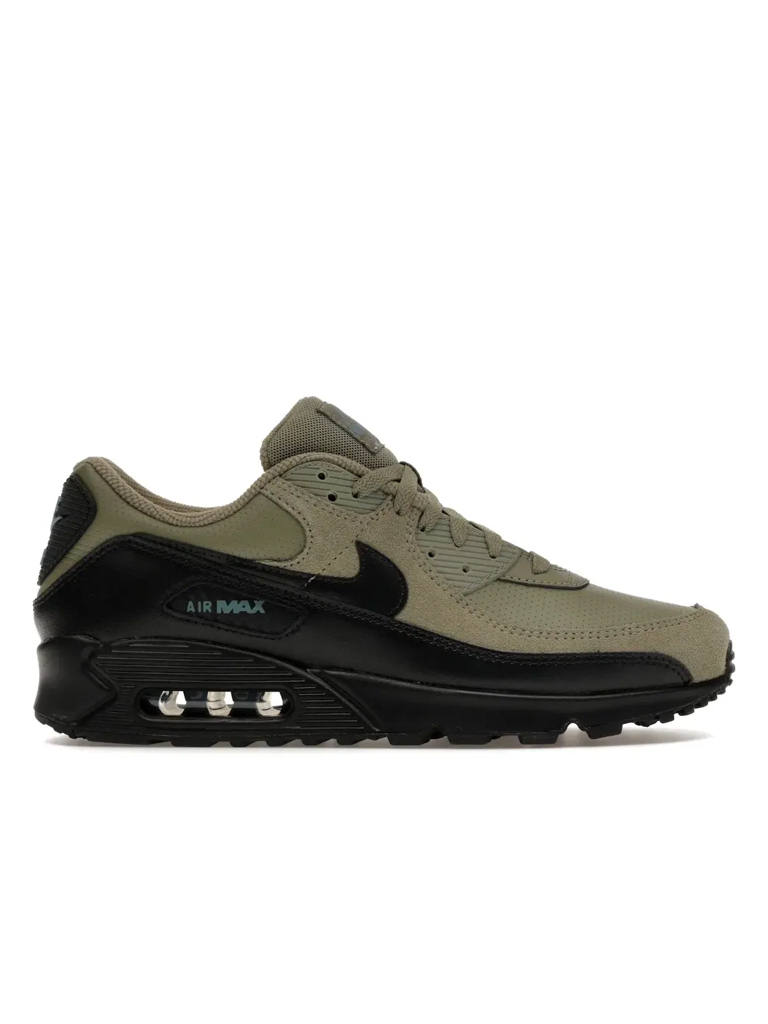Мужские кроссовки Lifestyle Nike Air Max 90 — изображение 1 из 4, серебристый черный