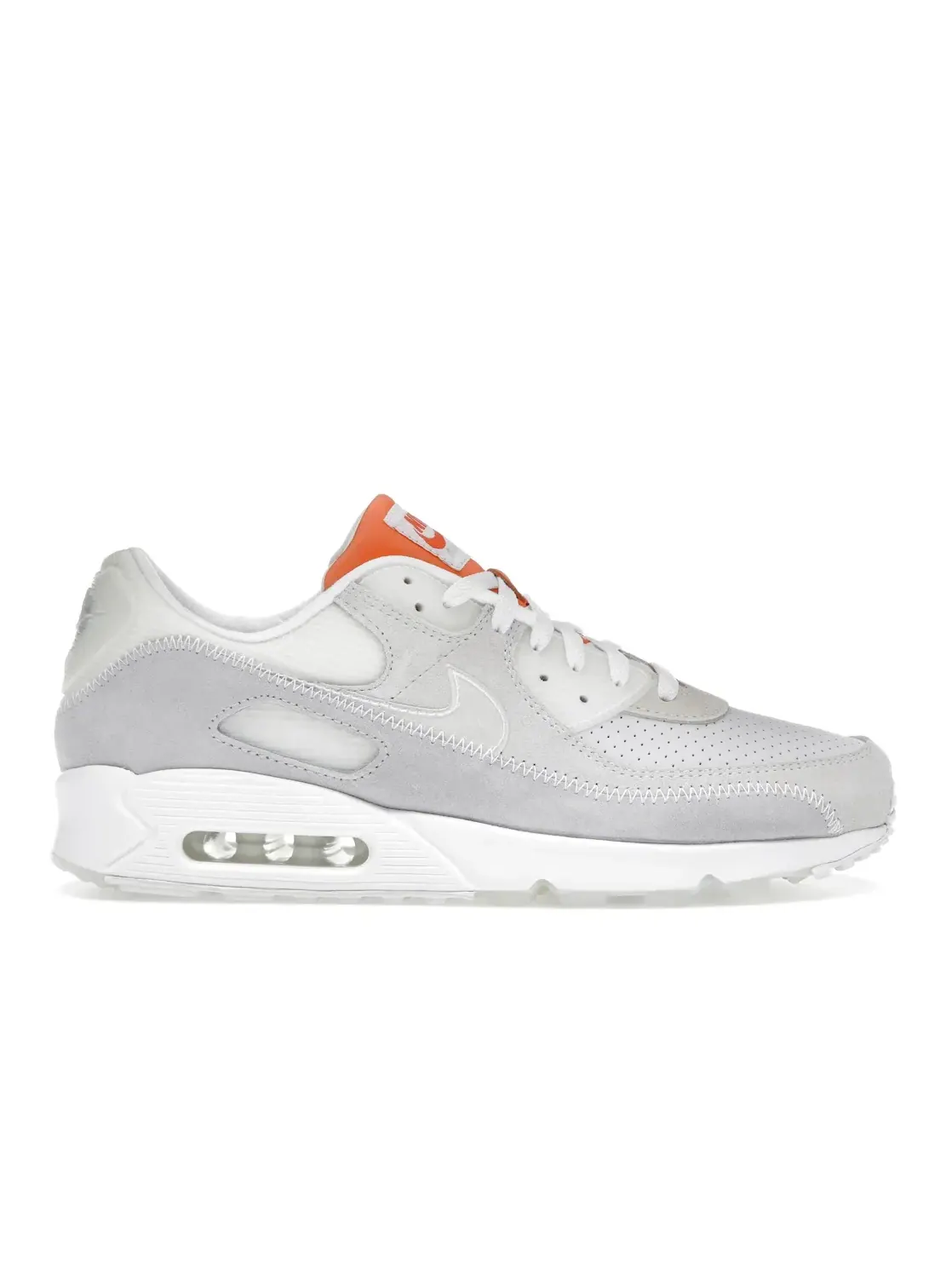 Мужские кроссовки Lifestyle с нейтральной цветовой гаммой Nike Air Max 90 — изображение 1 из 4, белый//платиновый/белый