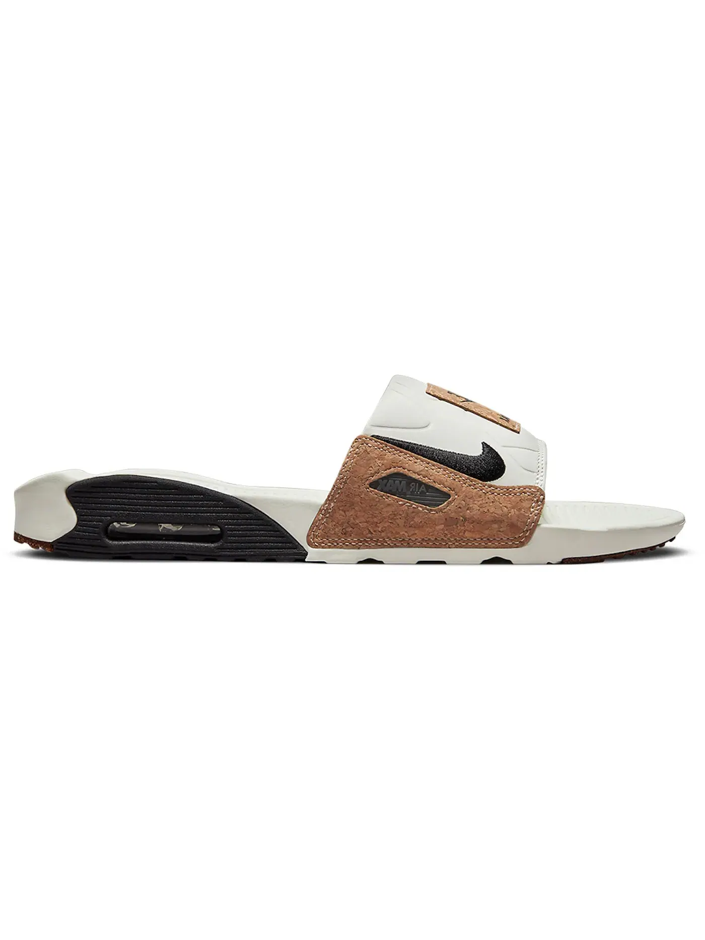 Мужские шлепанцы с открытой пяткой Nike Air Max 90 Slide — изображение 1 из 1, желтый/черный