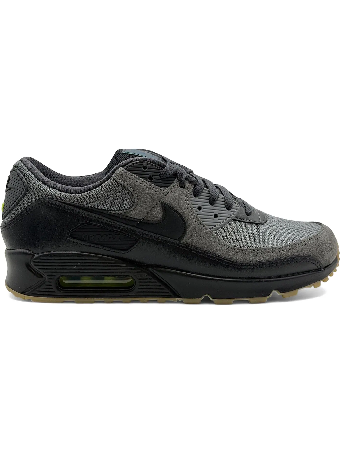 Мужские кроссовки Lifestyle Nike Air Max 90 — изображение 1 из 1, серый/черный