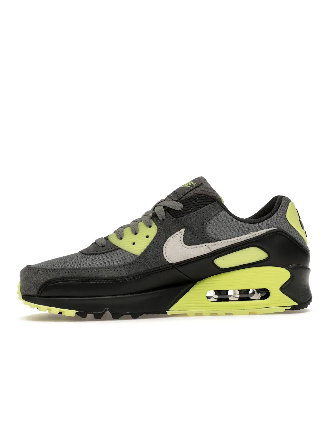 Мужские кроссовки Lifestyle с контрастными акцентами Nike Air Max 90 — изображение 3 из 4, серый светлый черный