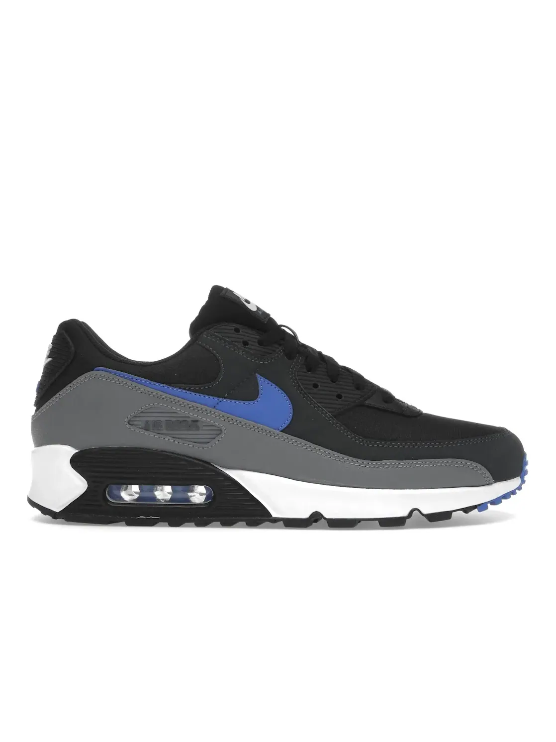 Мужские кроссовки Lifestyle Nike Air Max 90 — изображение 1 из 4, черный/серый//синий
