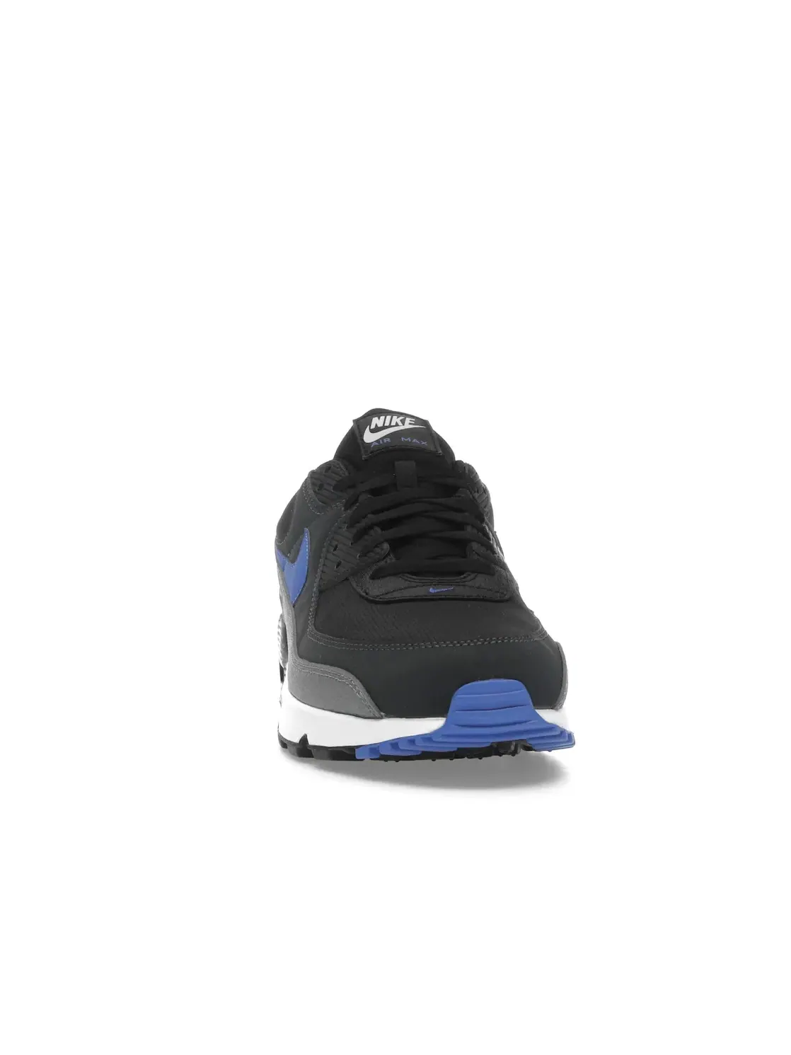 Мужские кроссовки Lifestyle Nike Air Max 90 — изображение 2 из 4, черный/серый//синий