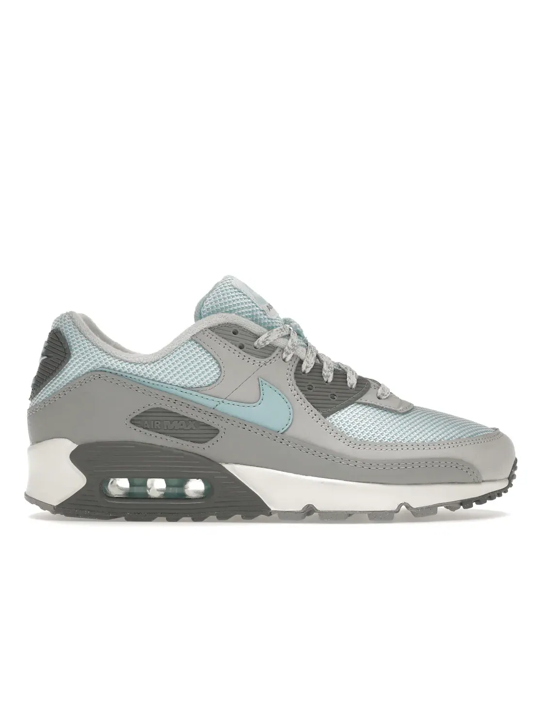Мужские кроссовки с амортизацией Nike Air Max 90 — изображение 1 из 4, серый//серый