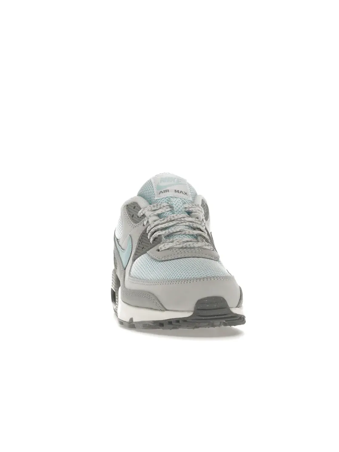 Мужские кроссовки с амортизацией Nike Air Max 90 — изображение 2 из 4, серый//серый