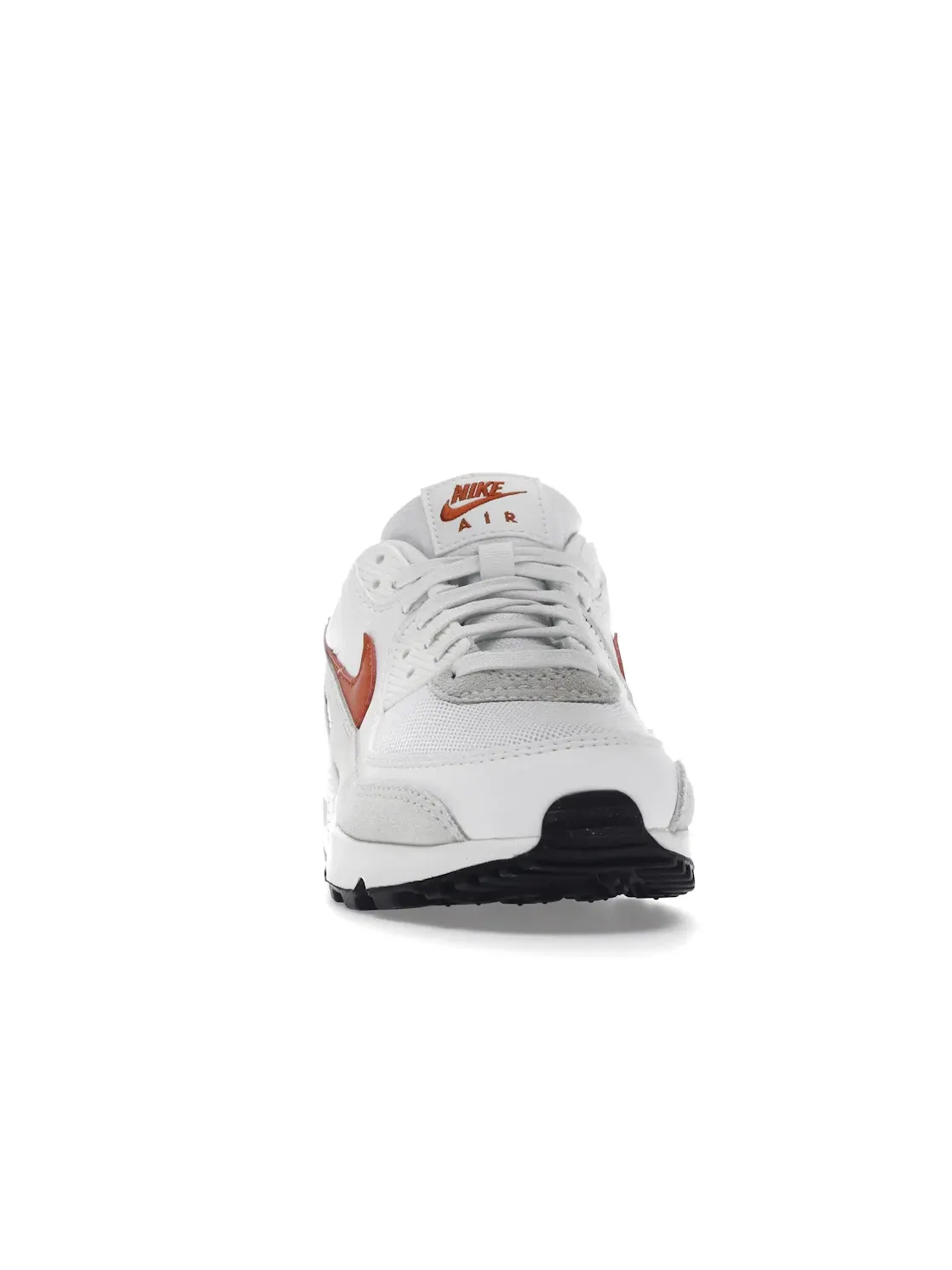 Женские кроссовки Lifestyle Nike Air Max 90 — изображение 2 из 4, белый/черный/оранжевый