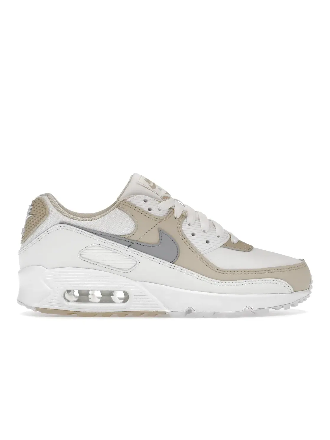 Женские кроссовки Lifestyle Nike Air Max 90 — изображение 1 из 4, белый/серый--белый