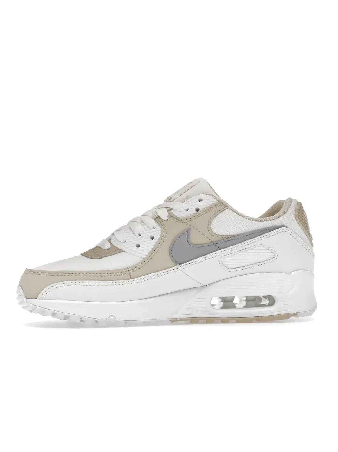 Женские кроссовки Lifestyle Nike Air Max 90 — изображение 3 из 4, белый/серый--белый