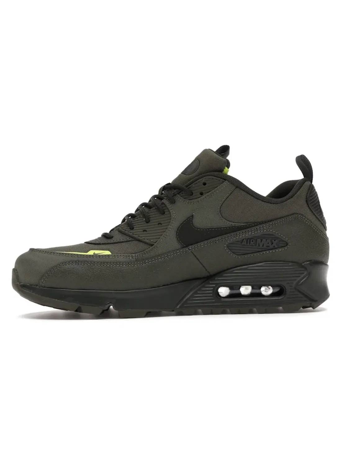 Мужские кроссовки с военным дизайном Nike Air Max 90 — изображение 3 из 4, хаки