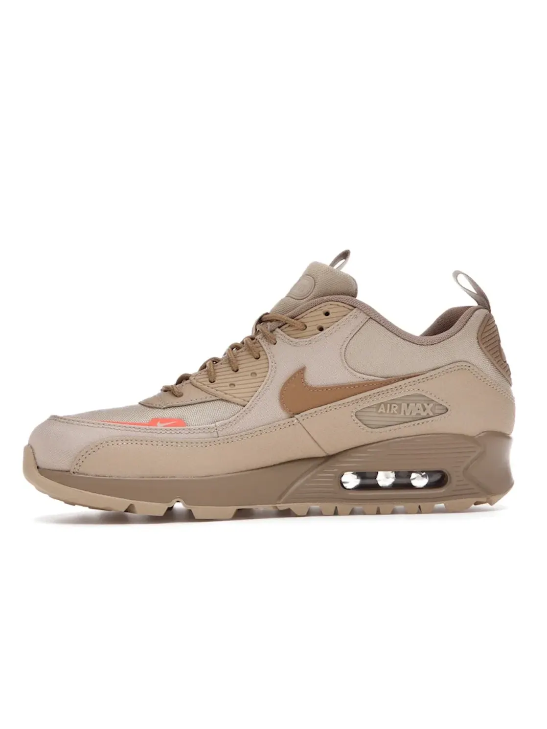 Мужские кроссовки с камуфляжным принтом Nike Air Max 90 Nike — изображение 3 из 4, оранжевый