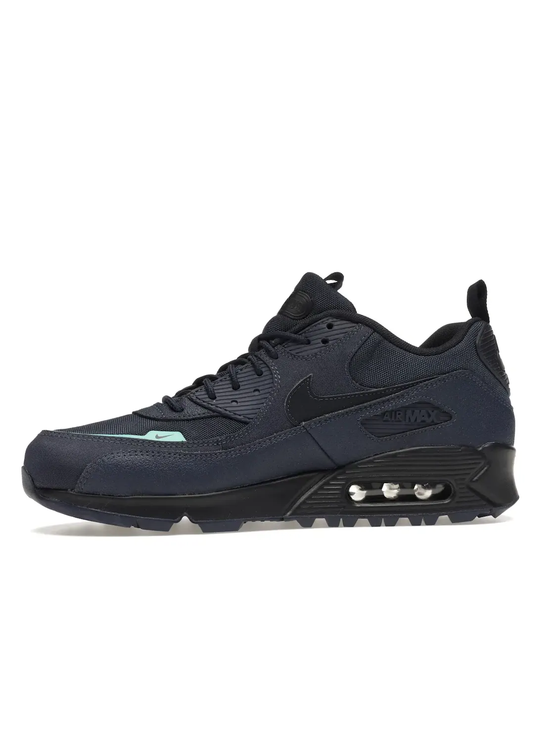 Мужские кроссовки с амортизацией Nike Air Max 90 Surplus Nike — изображение 3 из 4, темно-синий