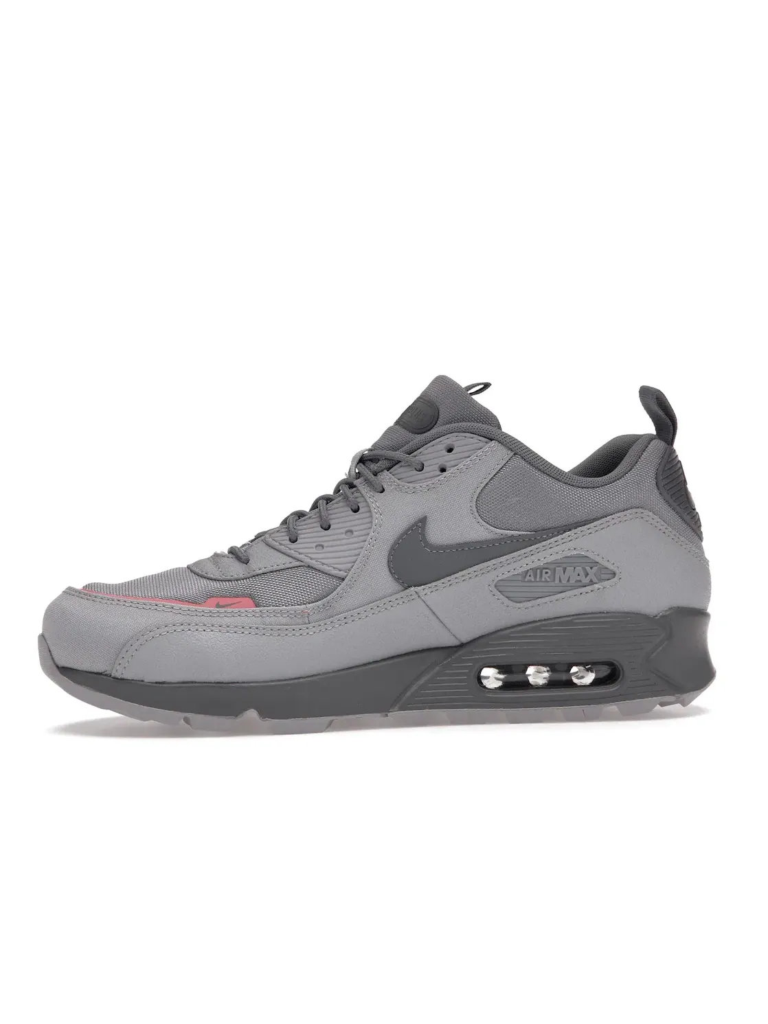 Мужские кроссовки Lifestyle Nike Air Max 90 Surplus — изображение 3 из 4, серый/розовый/серый