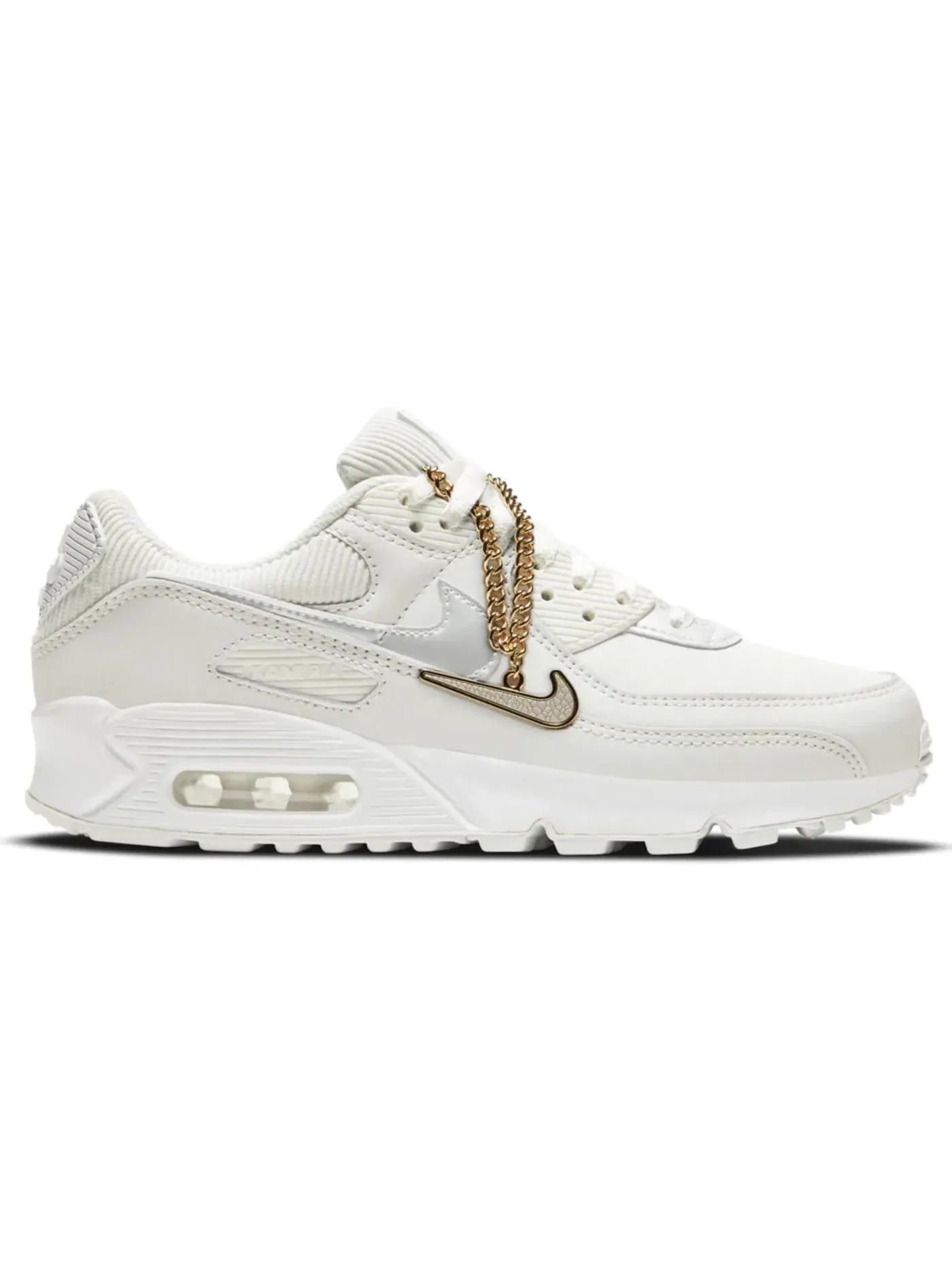 Женские кроссовки Lifestyle Nike Air Max 90 — изображение 1 из 1, белый/темный/белый/белый