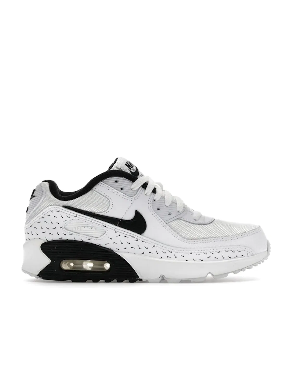 Детские кроссовки Lifestyle Nike Air Max 90 — изображение 1 из 4, белый/черный