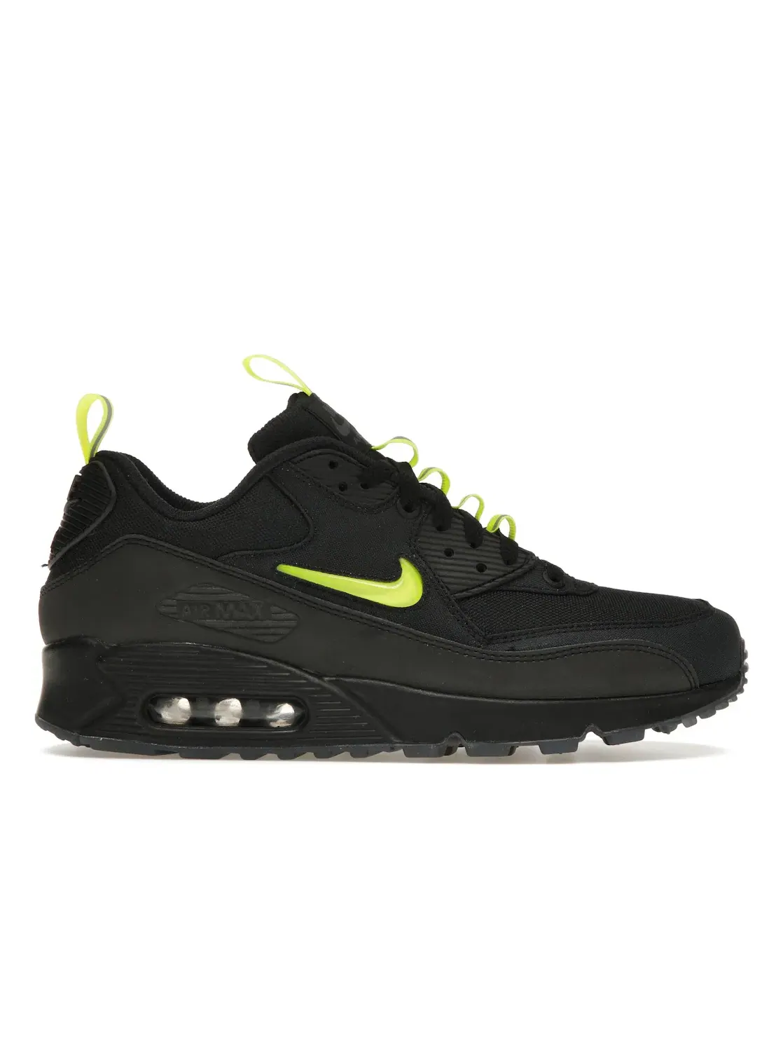 Мужские кроссовки Lifestyle Nike Air Max 90 — изображение 1 из 4, черный/зеленый-серый