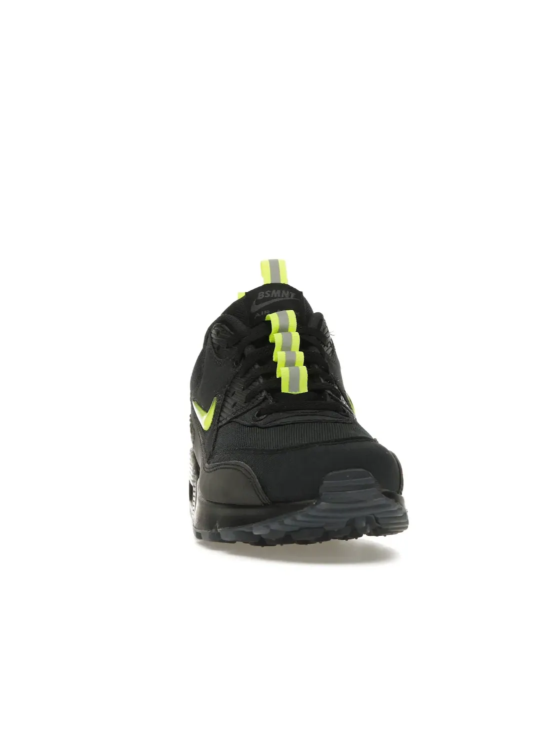Мужские кроссовки Lifestyle Nike Air Max 90 — изображение 2 из 4, черный/зеленый-серый
