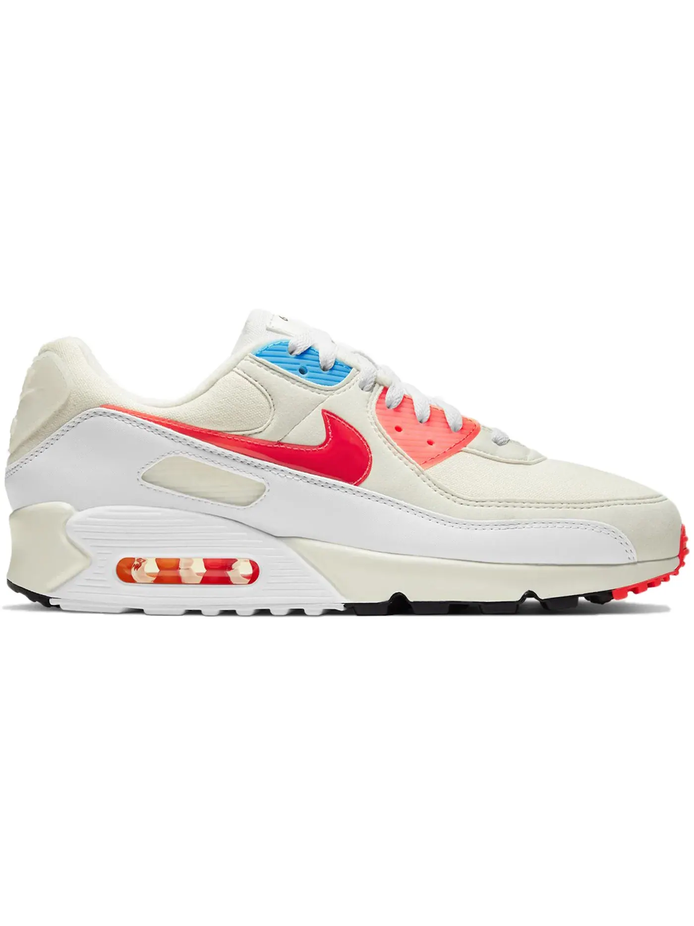 Мужские кроссовки Lifestyle Nike Air Max 90 — изображение 1 из 1, белый//синий