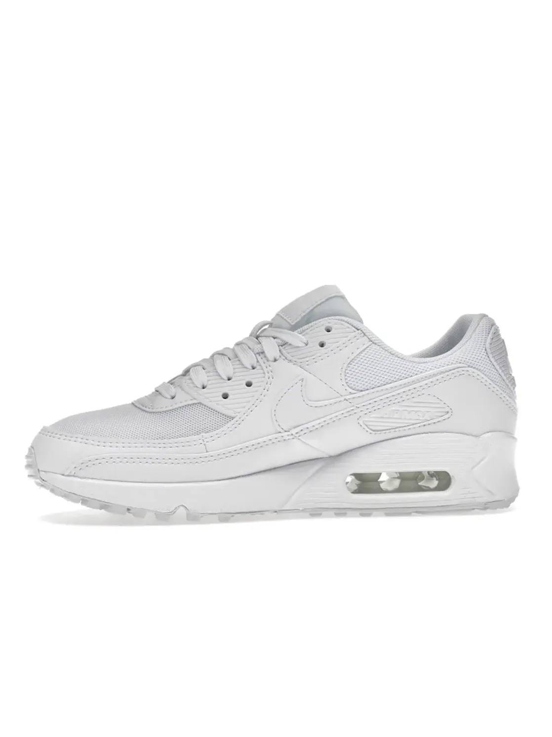 Женские кроссовки Lifestyle Nike Air Max 90 — изображение 3 из 4, белый/белый/белый