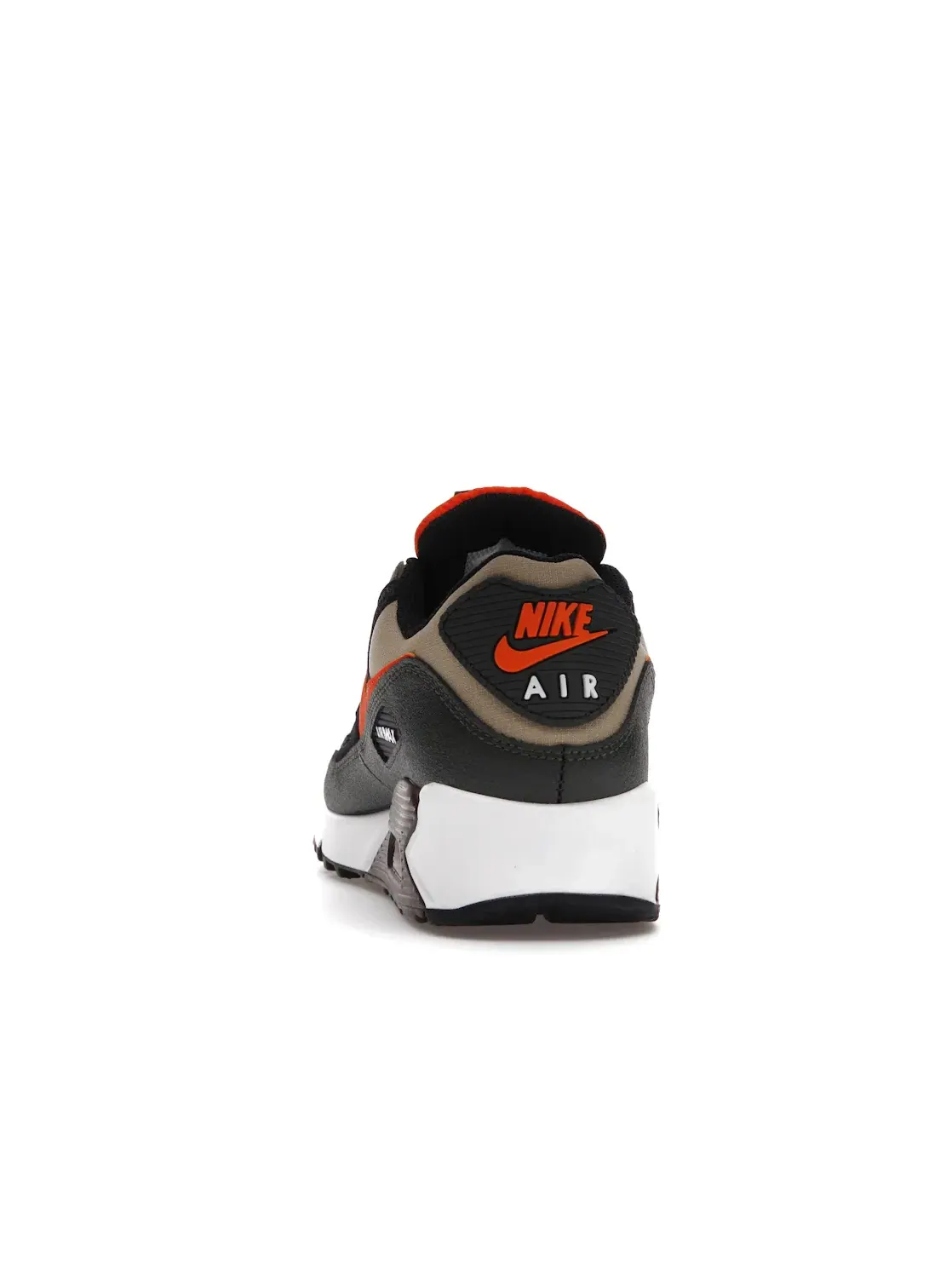 Мужские кроссовки Lifestyle Nike Air Max 90 — изображение 4 из 4, темный/черный/оранжевый