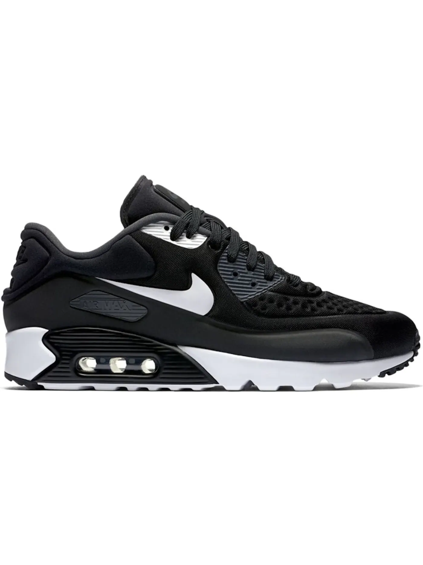 Мужские кроссовки Lifestyle Nike Air Max 90 Ultra — изображение 1 из 1, черный/белый--белый