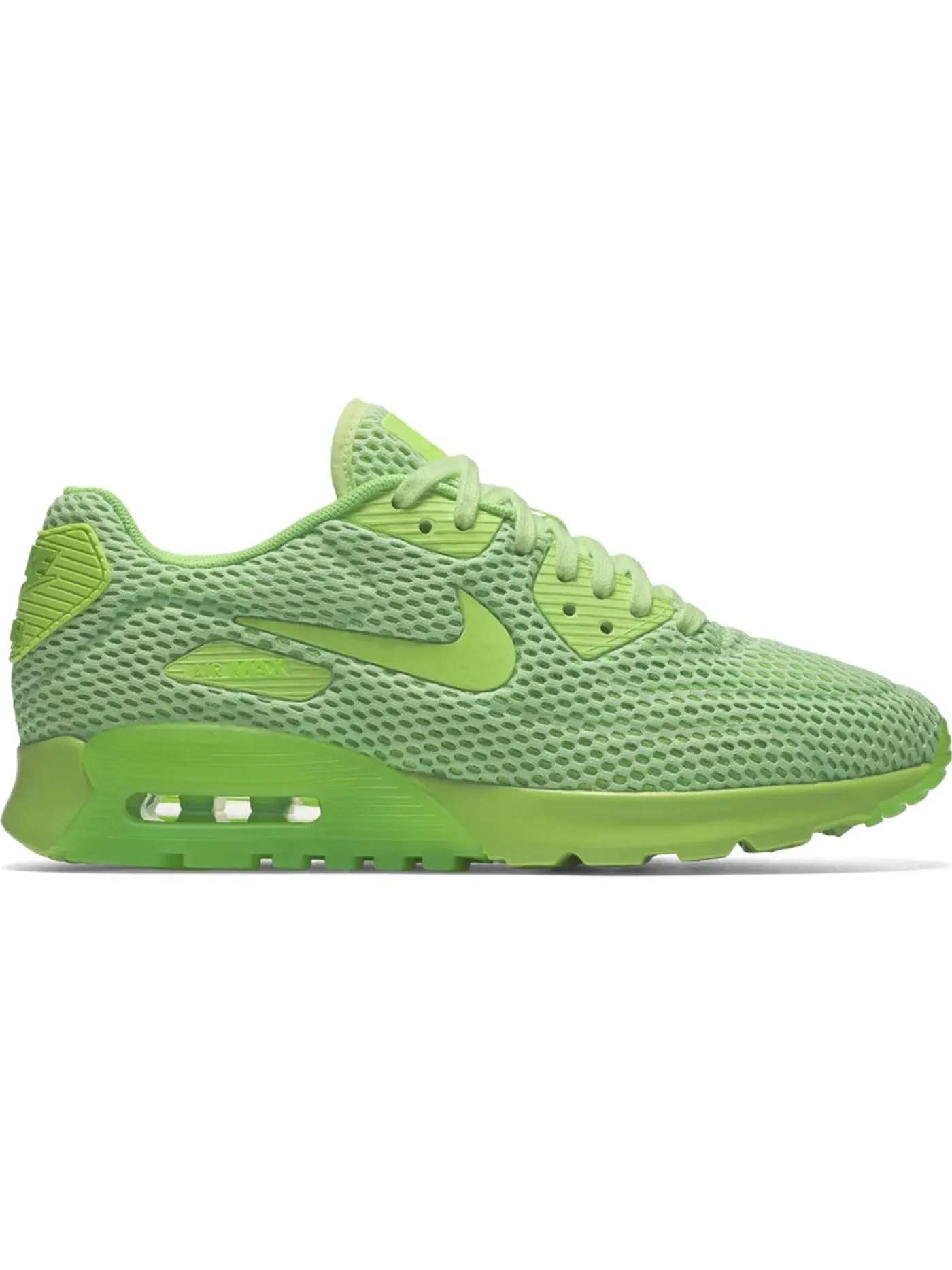 Женские кроссовки Lifestyle Nike Air Max 90 Ultra Breathe — изображение 1 из 1, зеленый зеленый