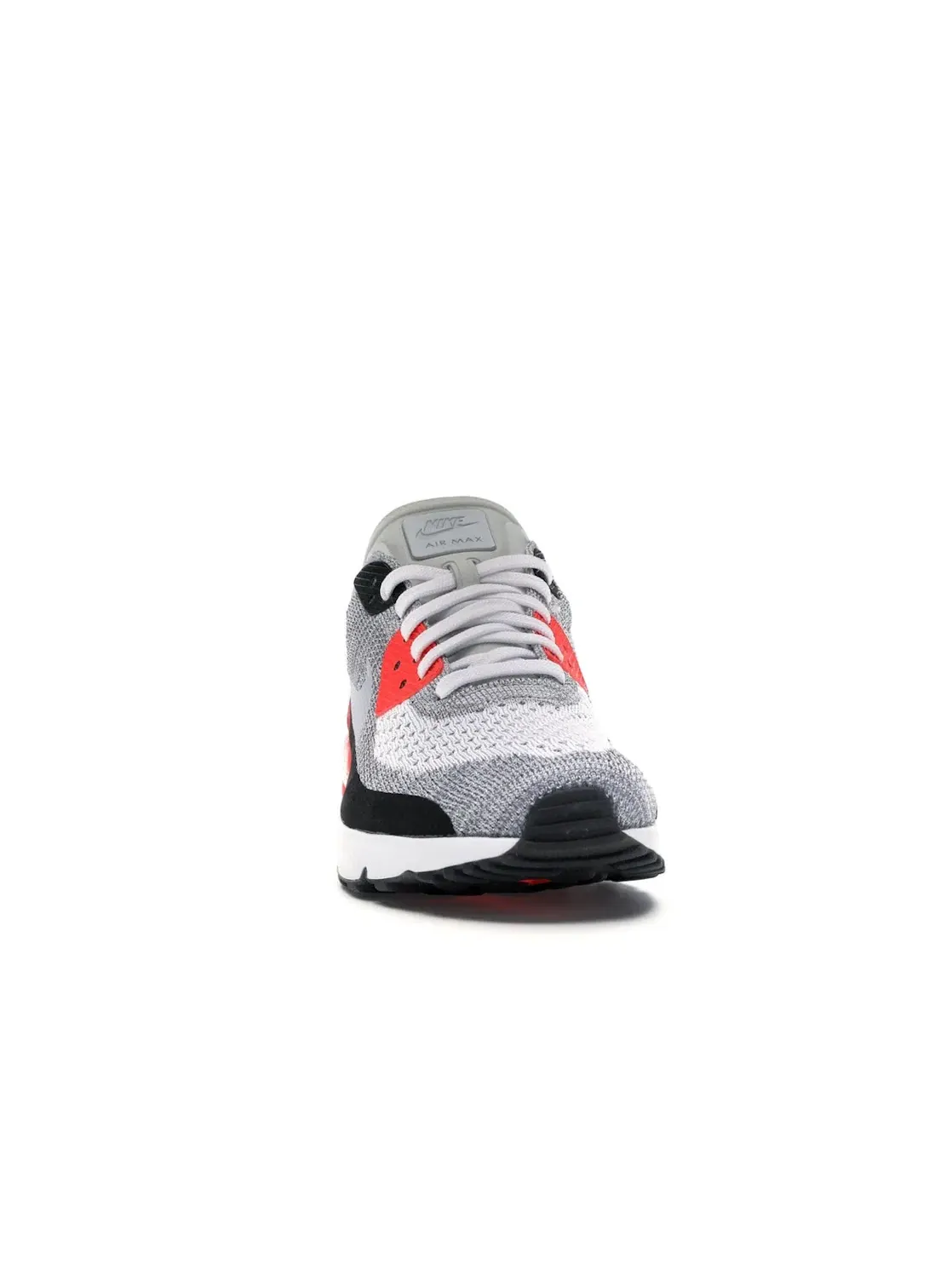 Мужские кроссовки с технологией Flyknit Nike Air Max 90 Ultra Flyknit — изображение 2 из 4, белый/серый-яркий