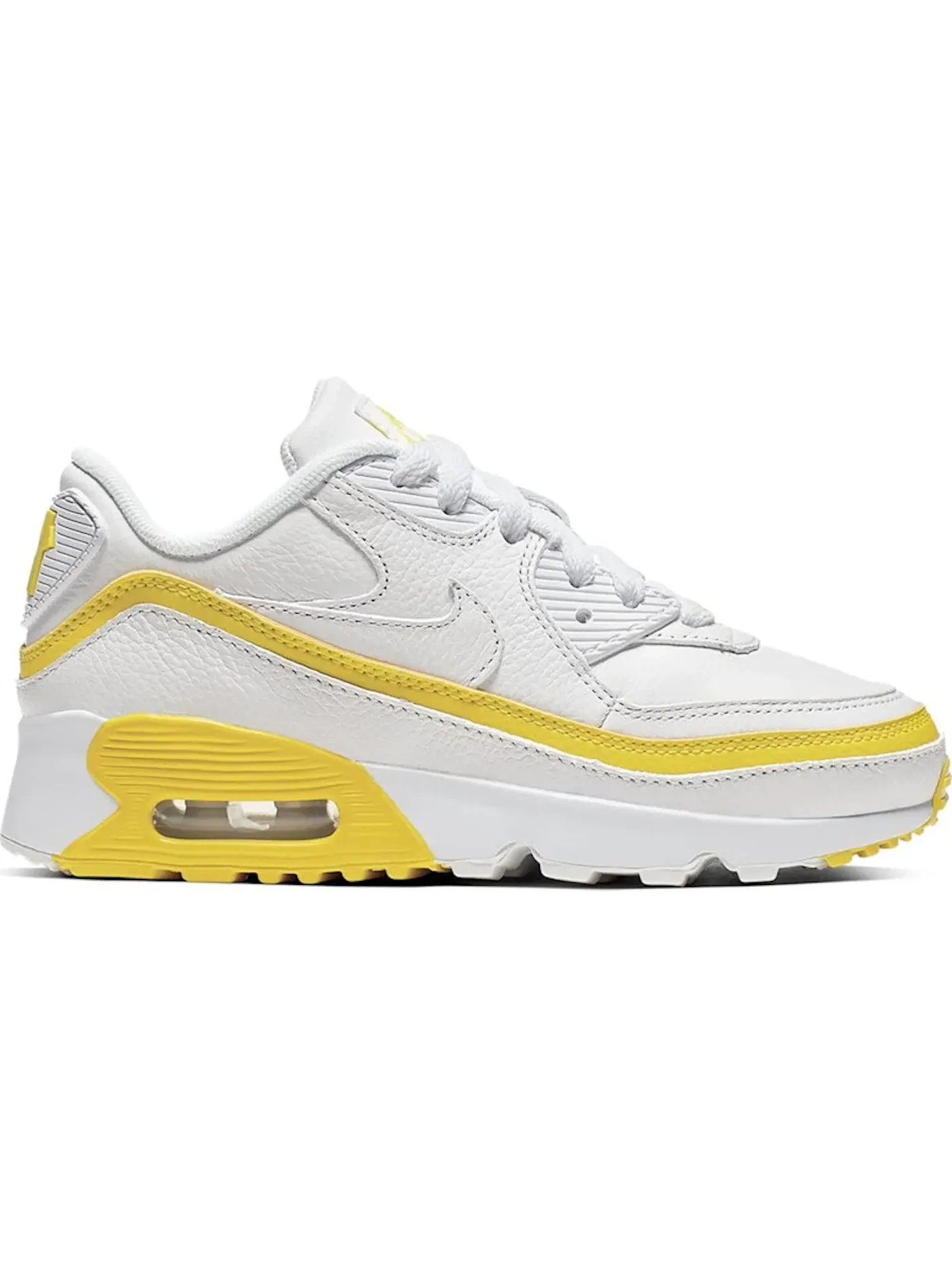 Детские кроссовки Lifestyle Nike Air Max 90 — изображение 1 из 1, белый желтый