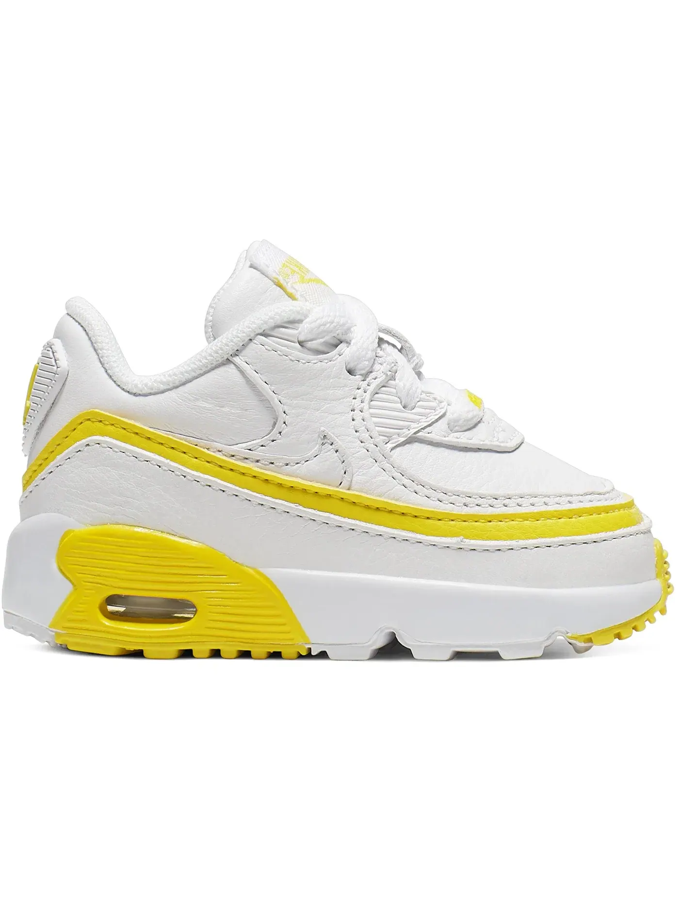 Детские кроссовки Lifestyle Nike Air Max 90 — изображение 1 из 1, белый/желтый