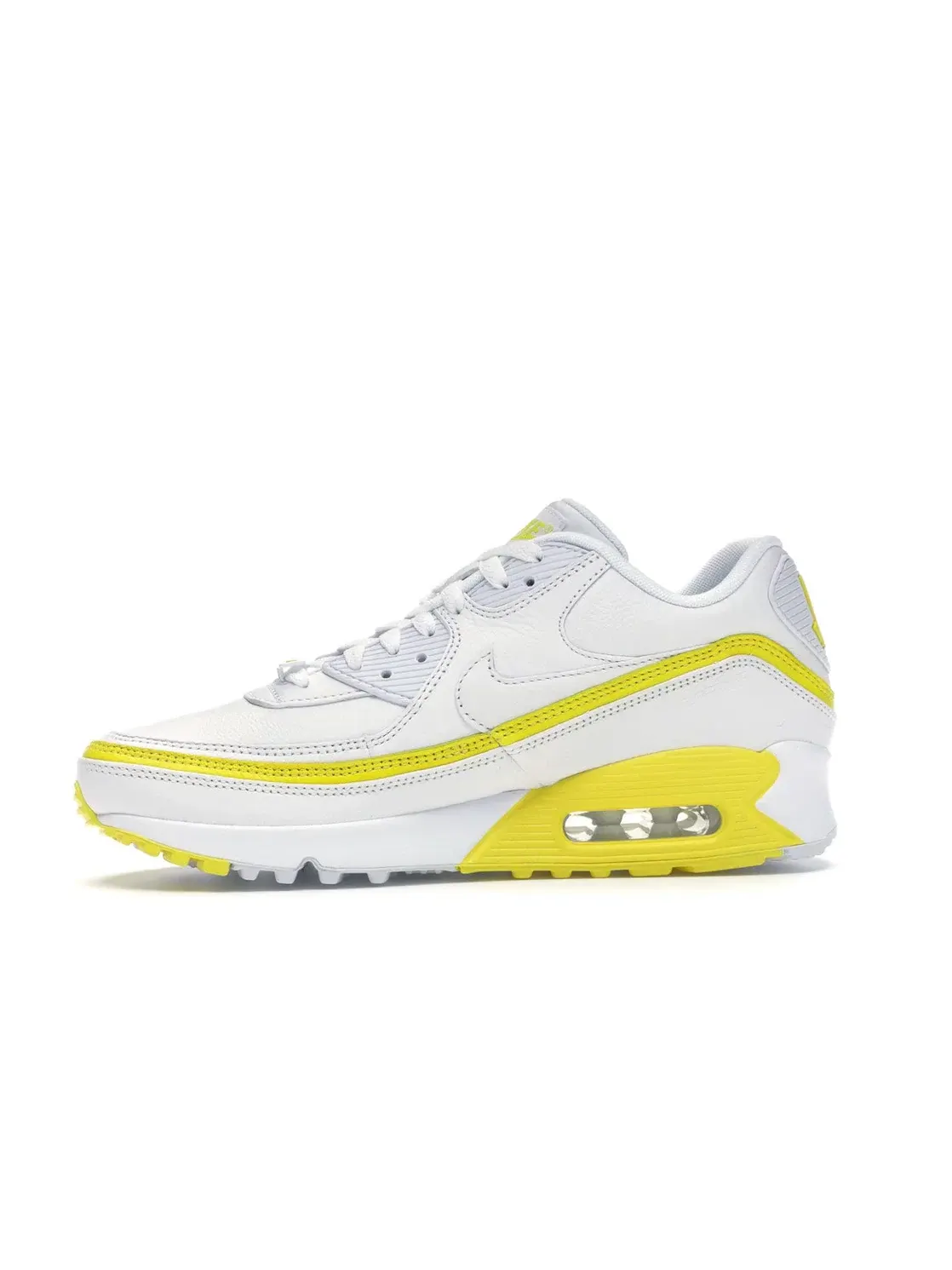Мужские кроссовки Lifestyle Nike Air Max 90 — изображение 3 из 4, белый/желтый