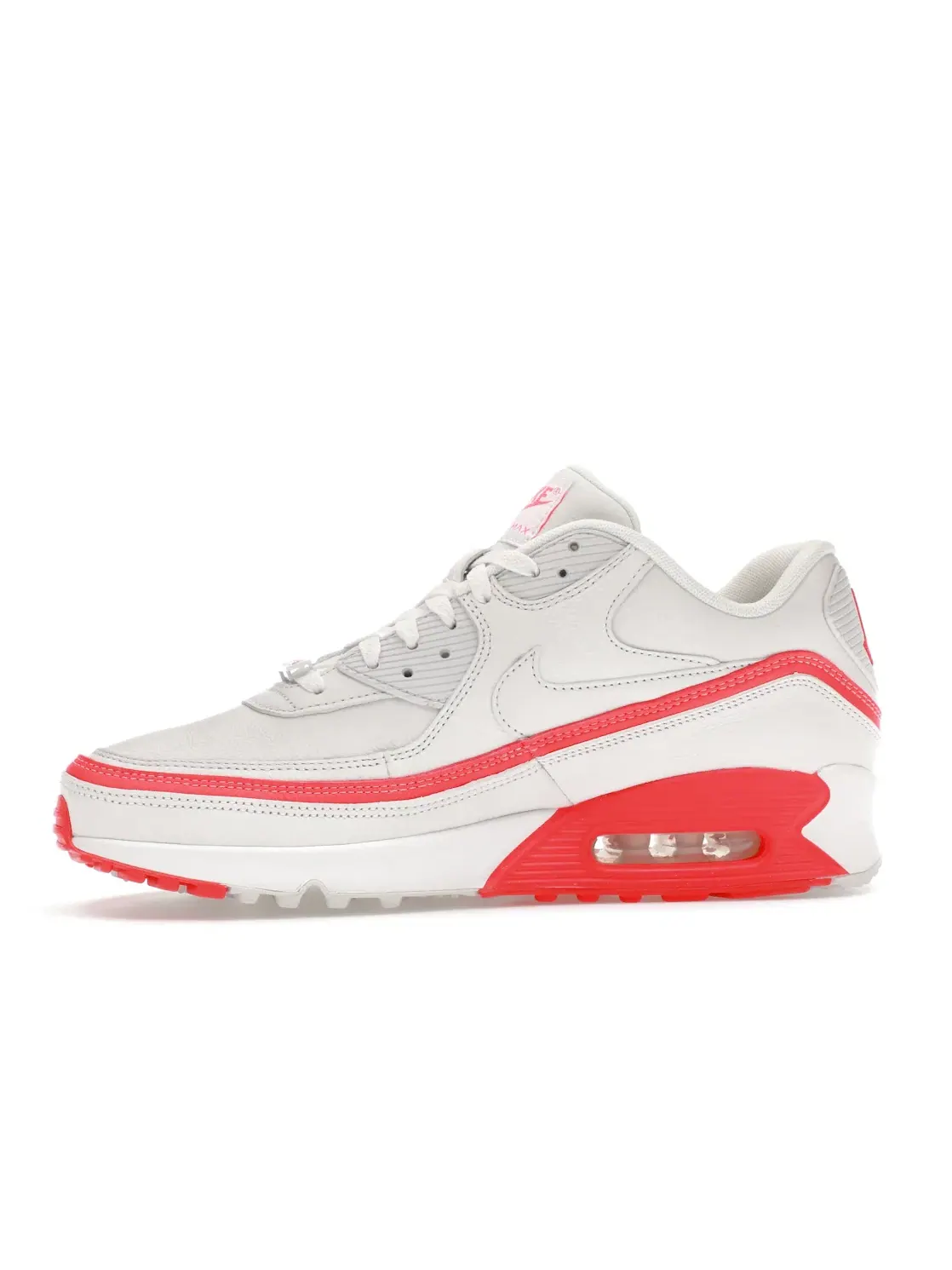 Мужские кроссовки Lifestyle с видимой подушкой Air Max Nike Air Max 90 — изображение 3 из 4, белый/красный