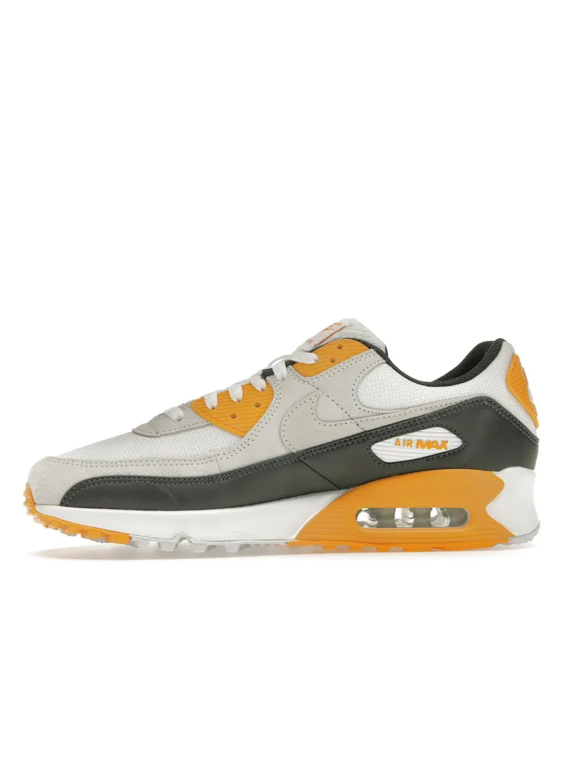 Мужские кроссовки Lifestyle Nike Air Max 90 — изображение 3 из 4, белый//золотистый